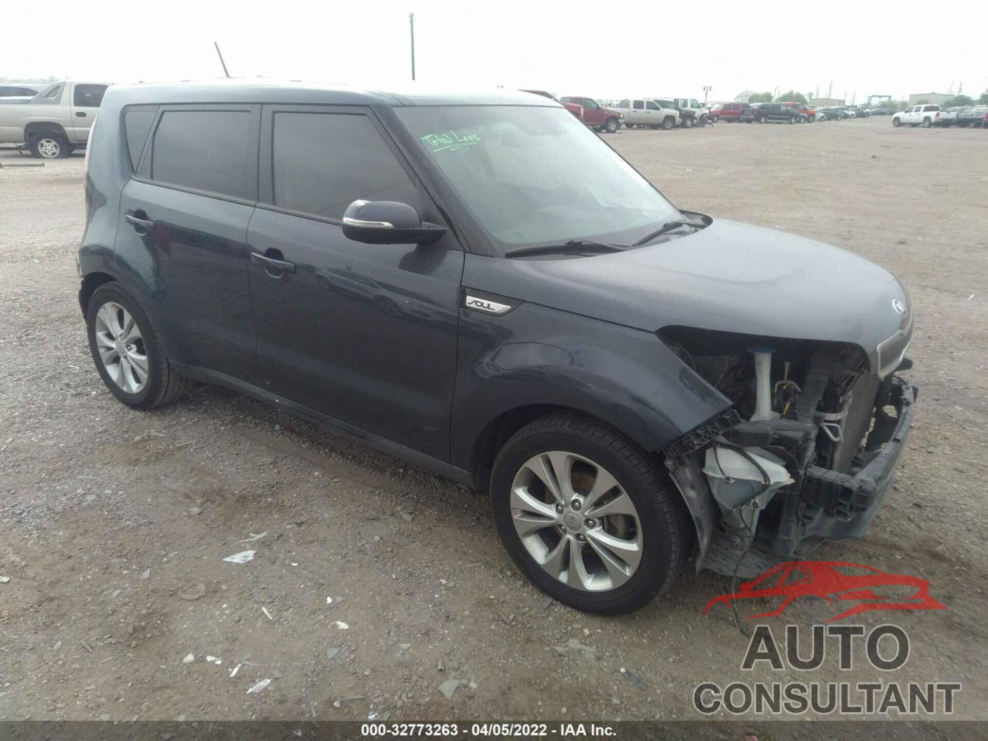 KIA SOUL 2016 - KNDJX3A57G7287284