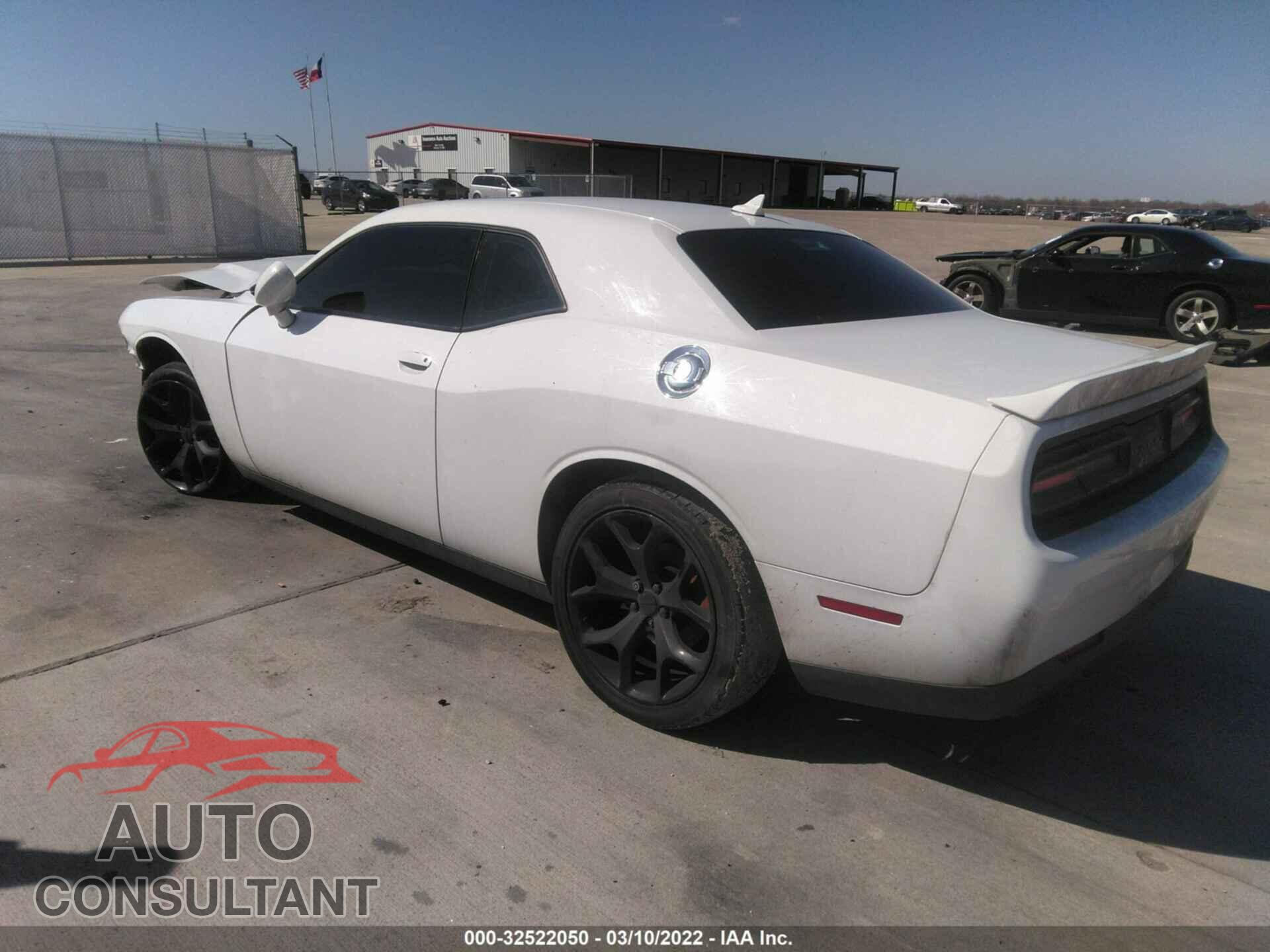 DODGE CHALLENGER 2016 - 2C3CDZAG1GH306782