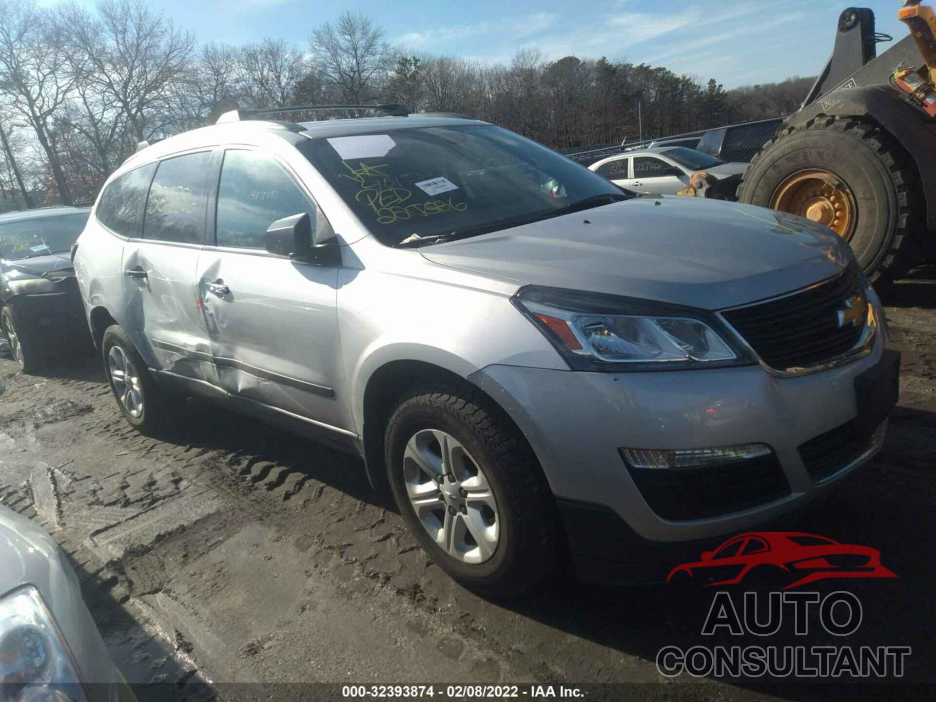 CHEVROLET TRAVERSE 2016 - 1GNKRFED1GJ304043