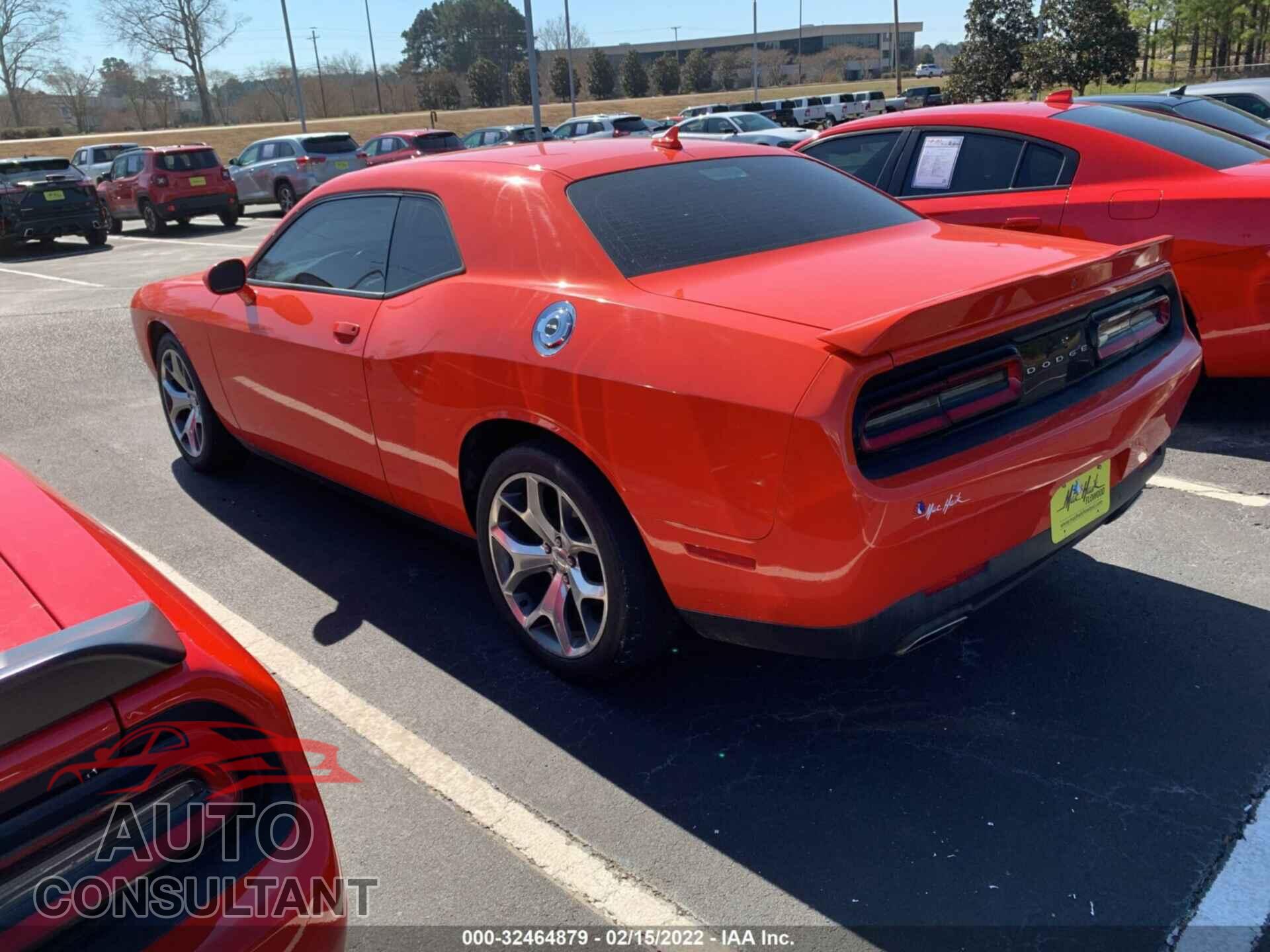 DODGE CHALLENGER 2016 - 2C3CDZAG1GH316700