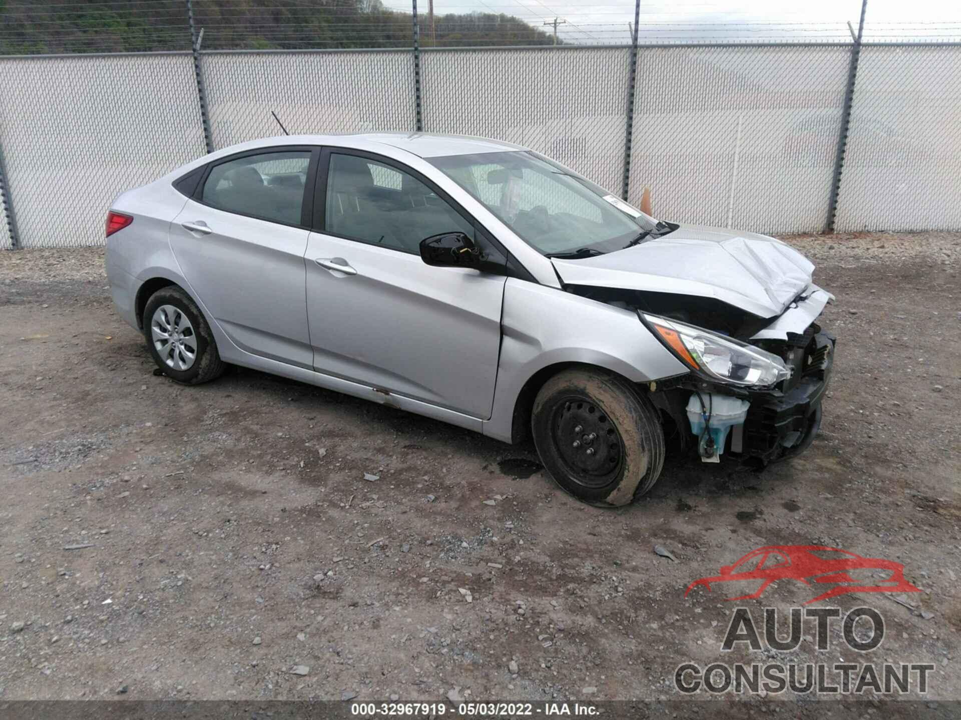 HYUNDAI ACCENT 2017 - KMHCT4AE7HU286645