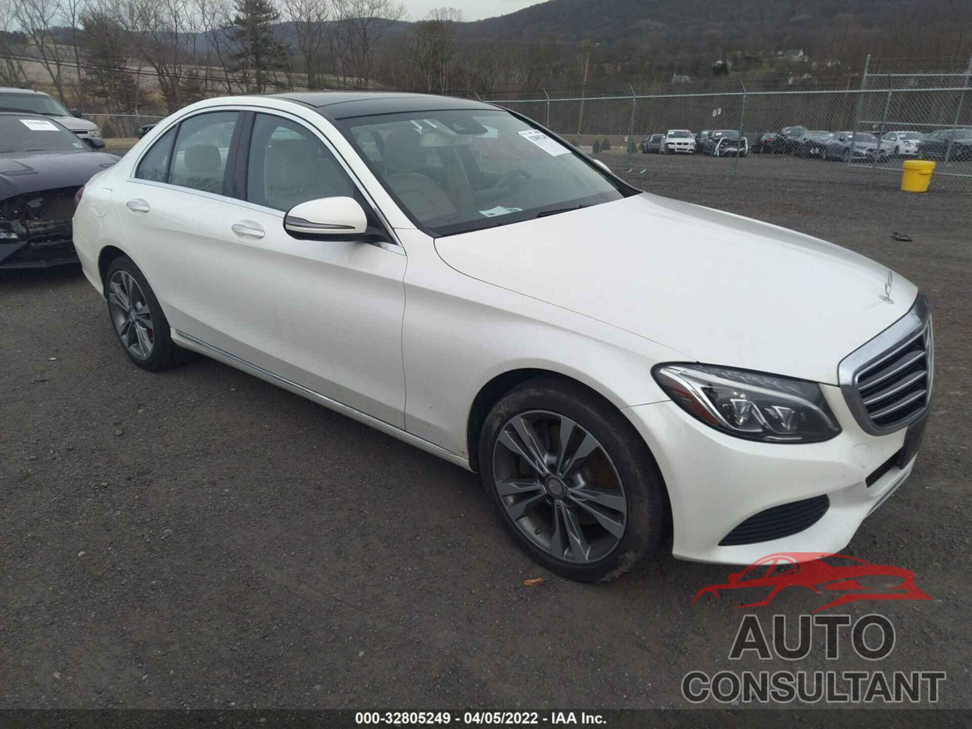 MERCEDES-BENZ C-CLASS 2016 - 55SWF4KB9GU168728