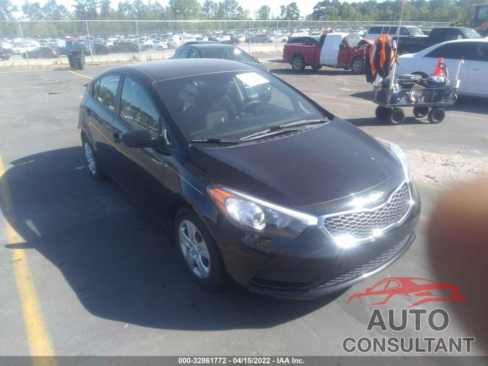 KIA FORTE 2016 - KNAFK4A60G5613888