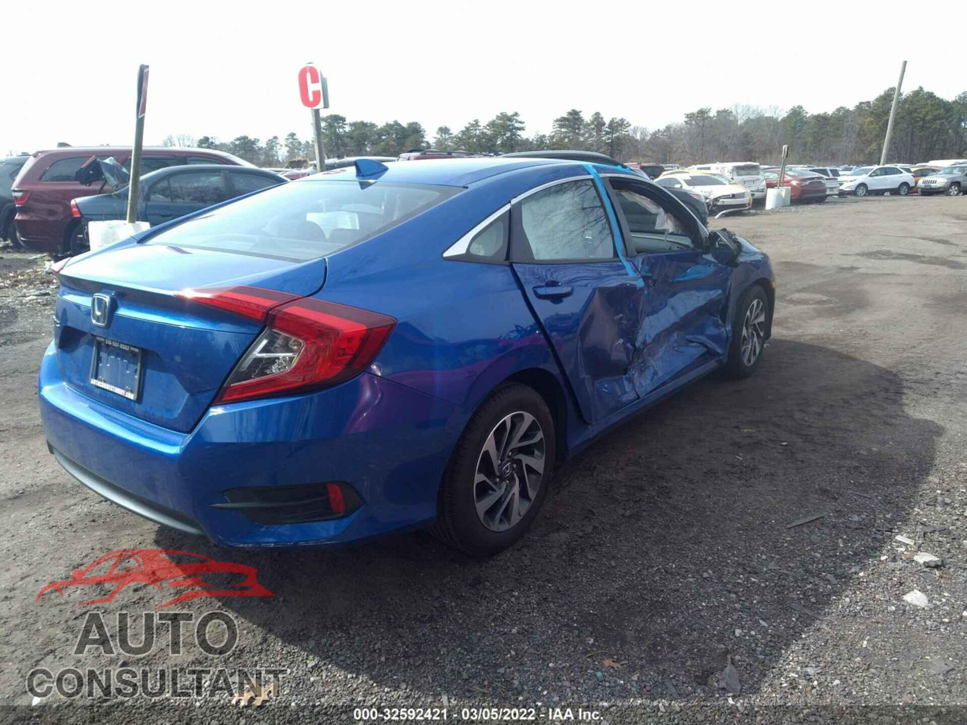 HONDA CIVIC SEDAN 2017 - 2HGFC2F7XHH558447