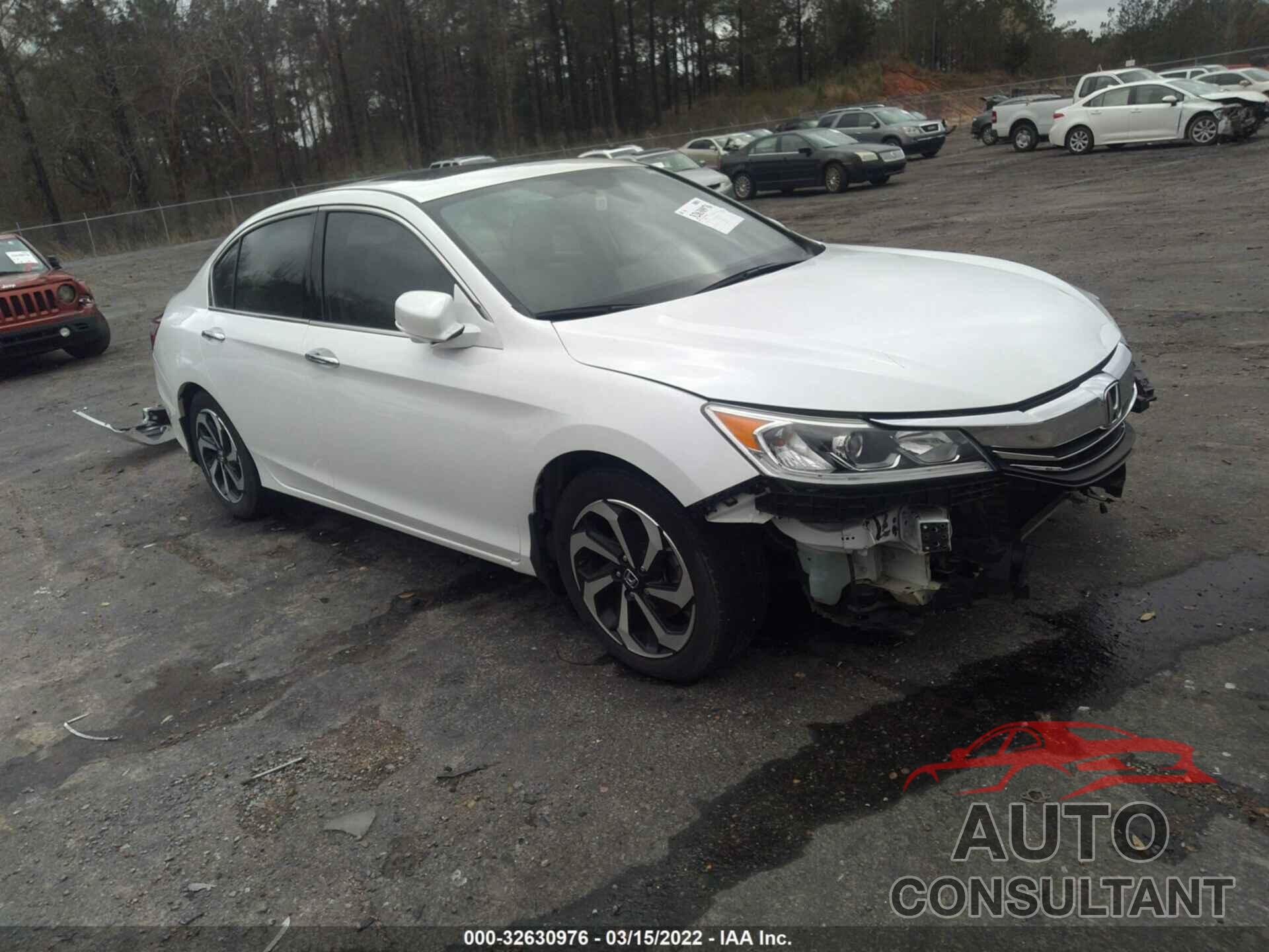 HONDA ACCORD SEDAN 2016 - 1HGCR3F80GA013323