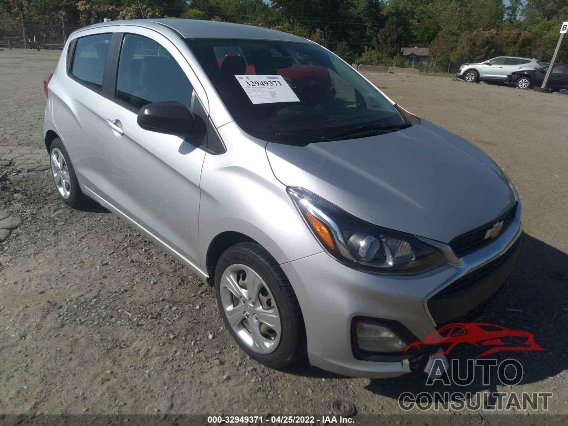 CHEVROLET SPARK 2020 - KL8CB6SA3LC405474