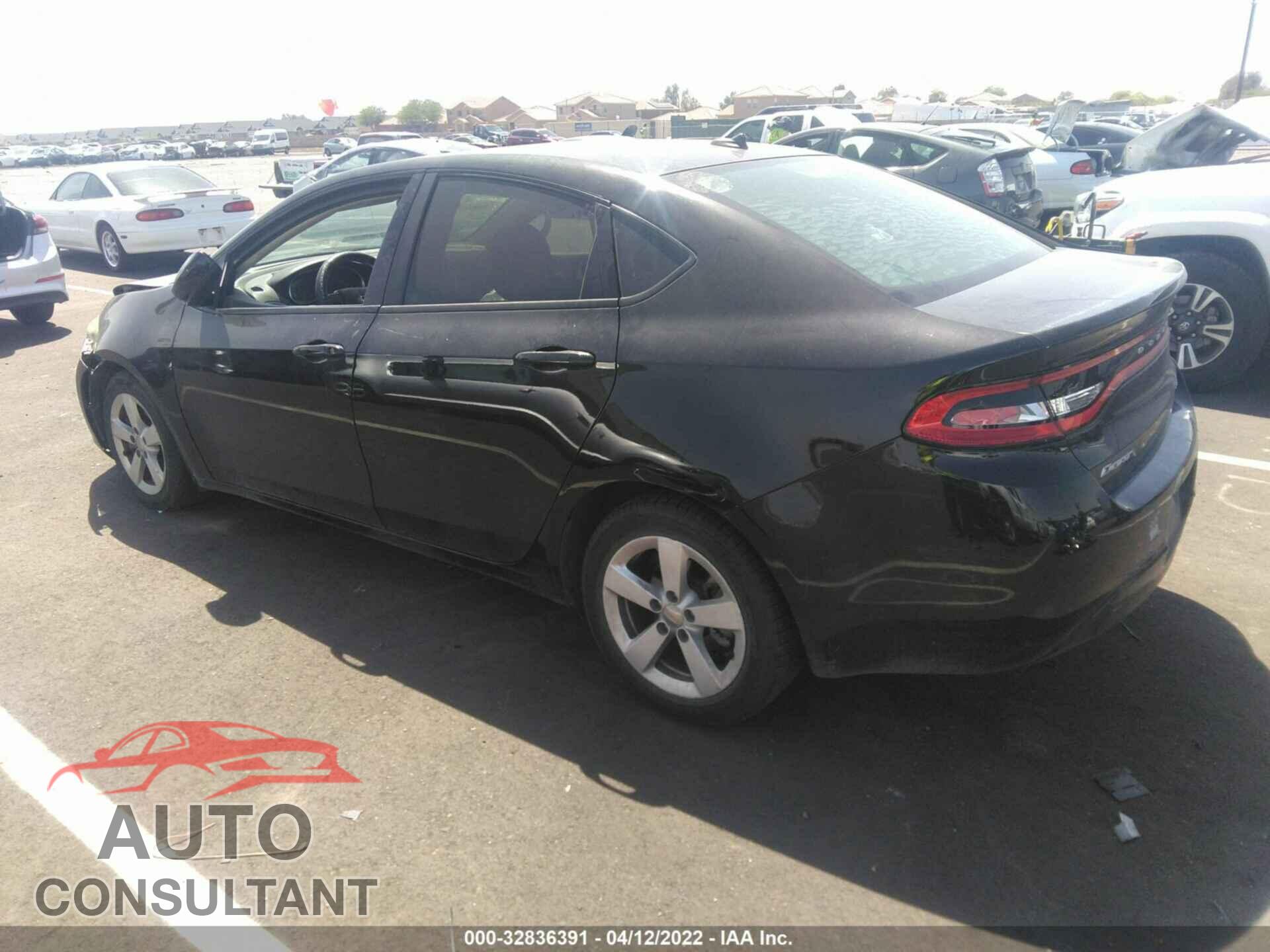 DODGE DART 2016 - 1C3CDFBB5GD592814