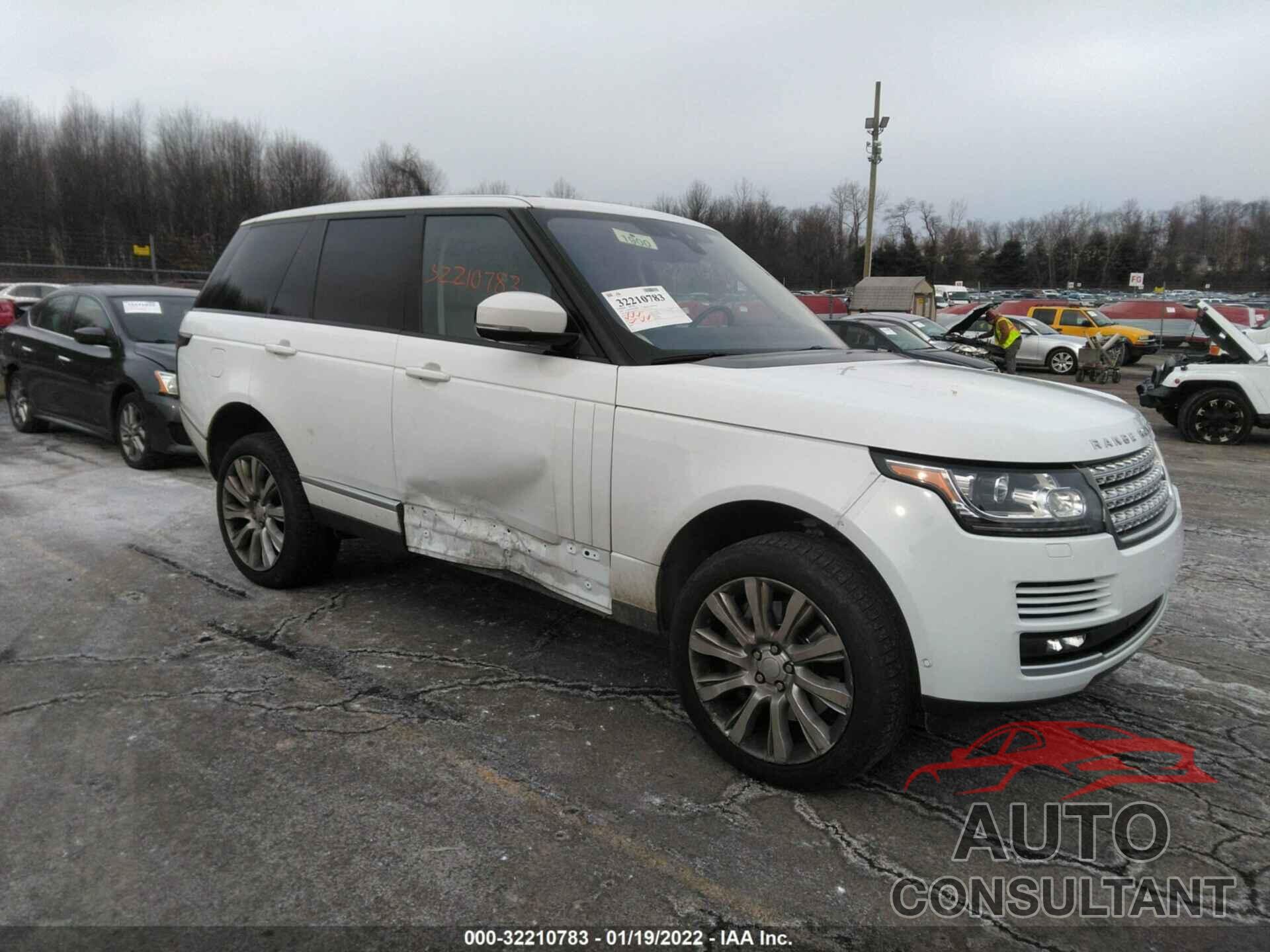 LAND ROVER RANGE ROVER 2017 - SALGS2FE4HA341696