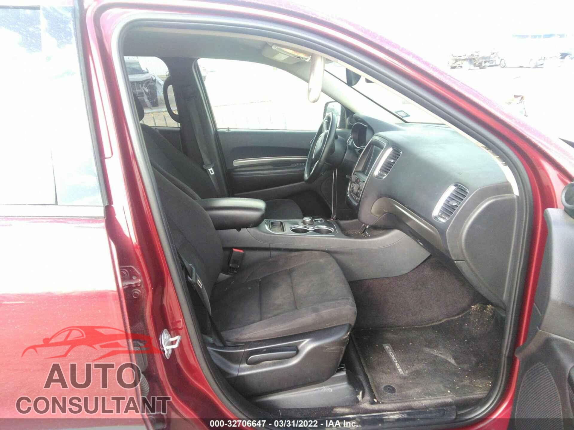 DODGE DURANGO 2017 - 1C4RDHAGXHC766320