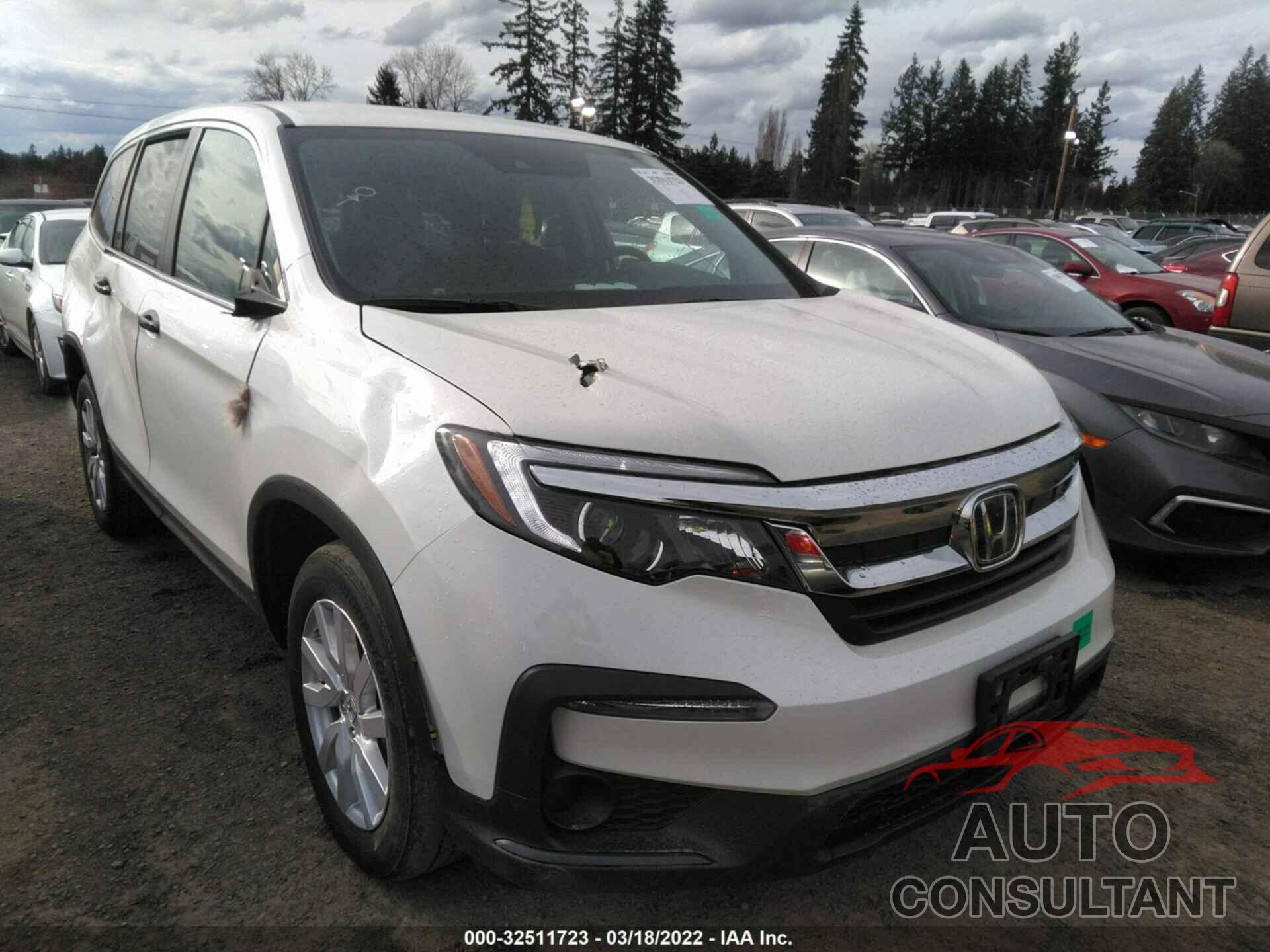 HONDA PILOT 2019 - 5FNYF6H10KB085640