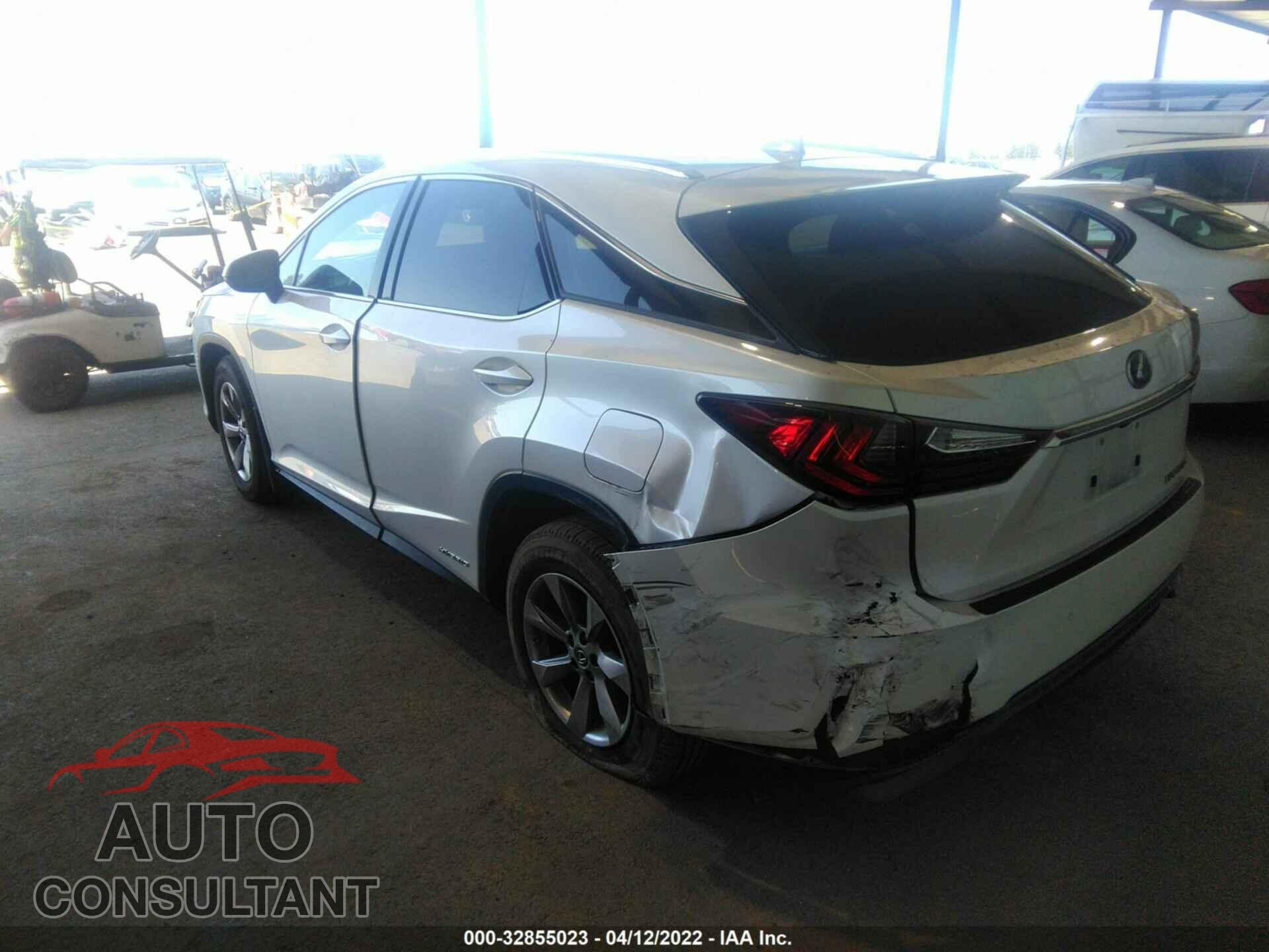 LEXUS RX 2019 - 2T2BGMCA4KC030865