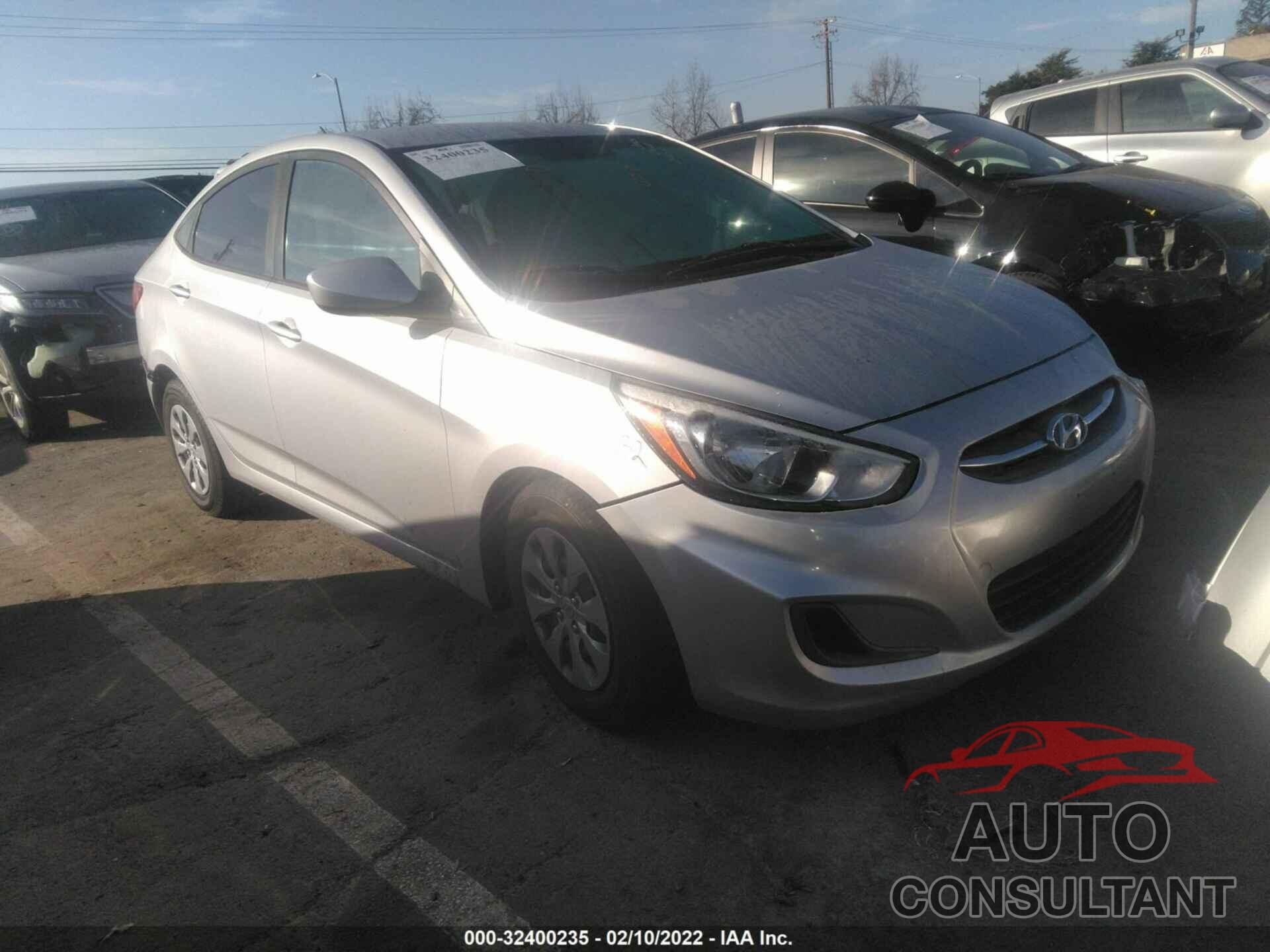 HYUNDAI ACCENT 2017 - KMHCT4AE8HU314890