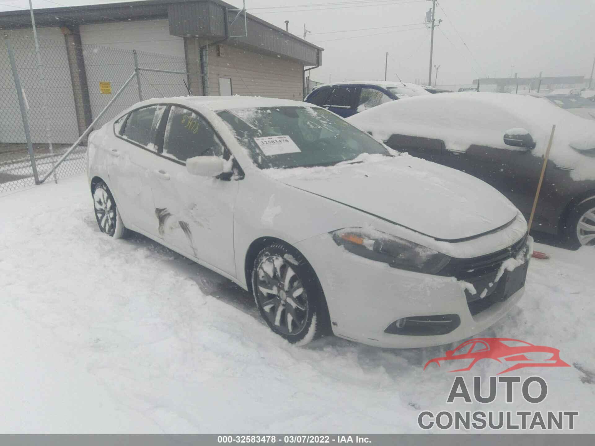 DODGE DART 2016 - 1C3CDFFA5GD822692