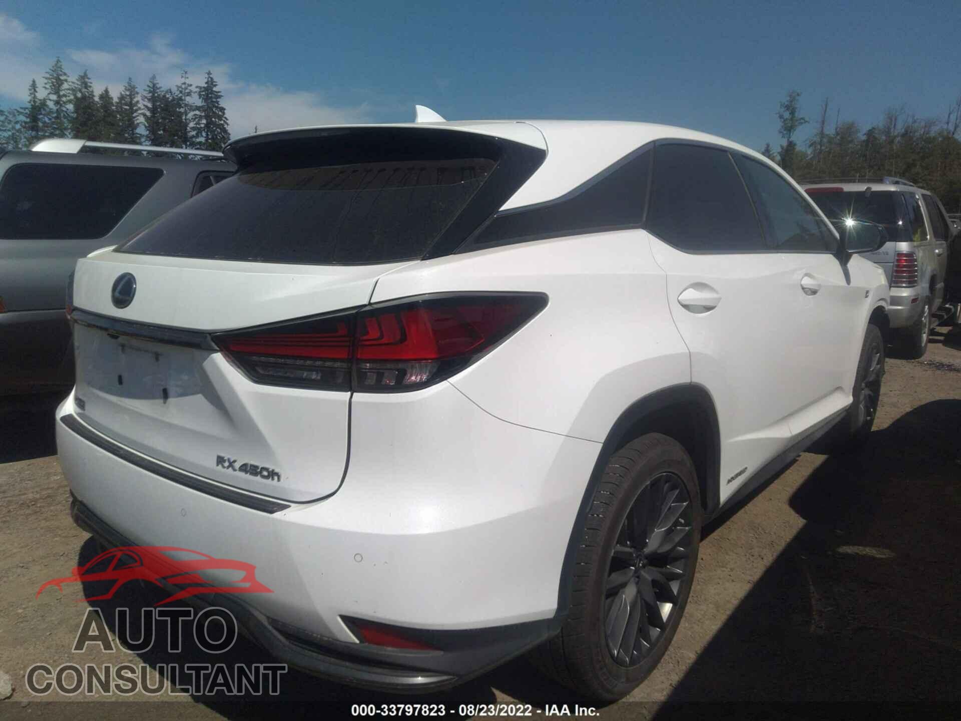 LEXUS RX 2020 - 2T2SGMDA4LC045415