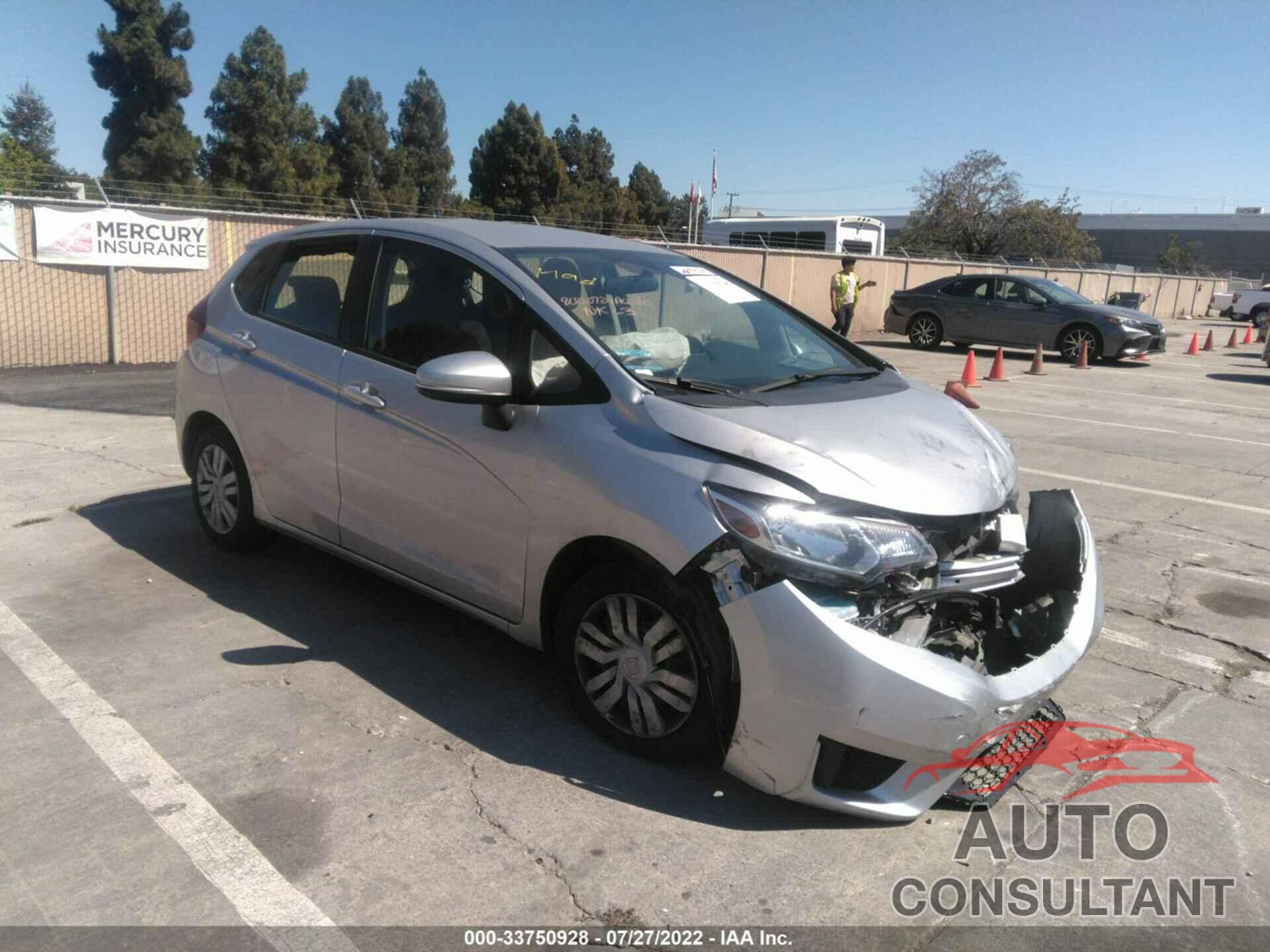 HONDA FIT 2016 - JHMGK5H57GS015260