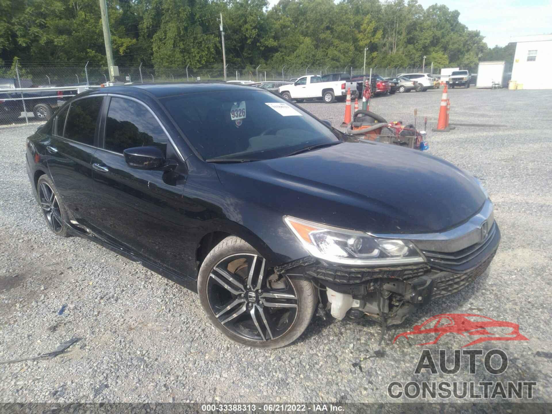 HONDA ACCORD SEDAN 2016 - 1HGCR2F50GA216986