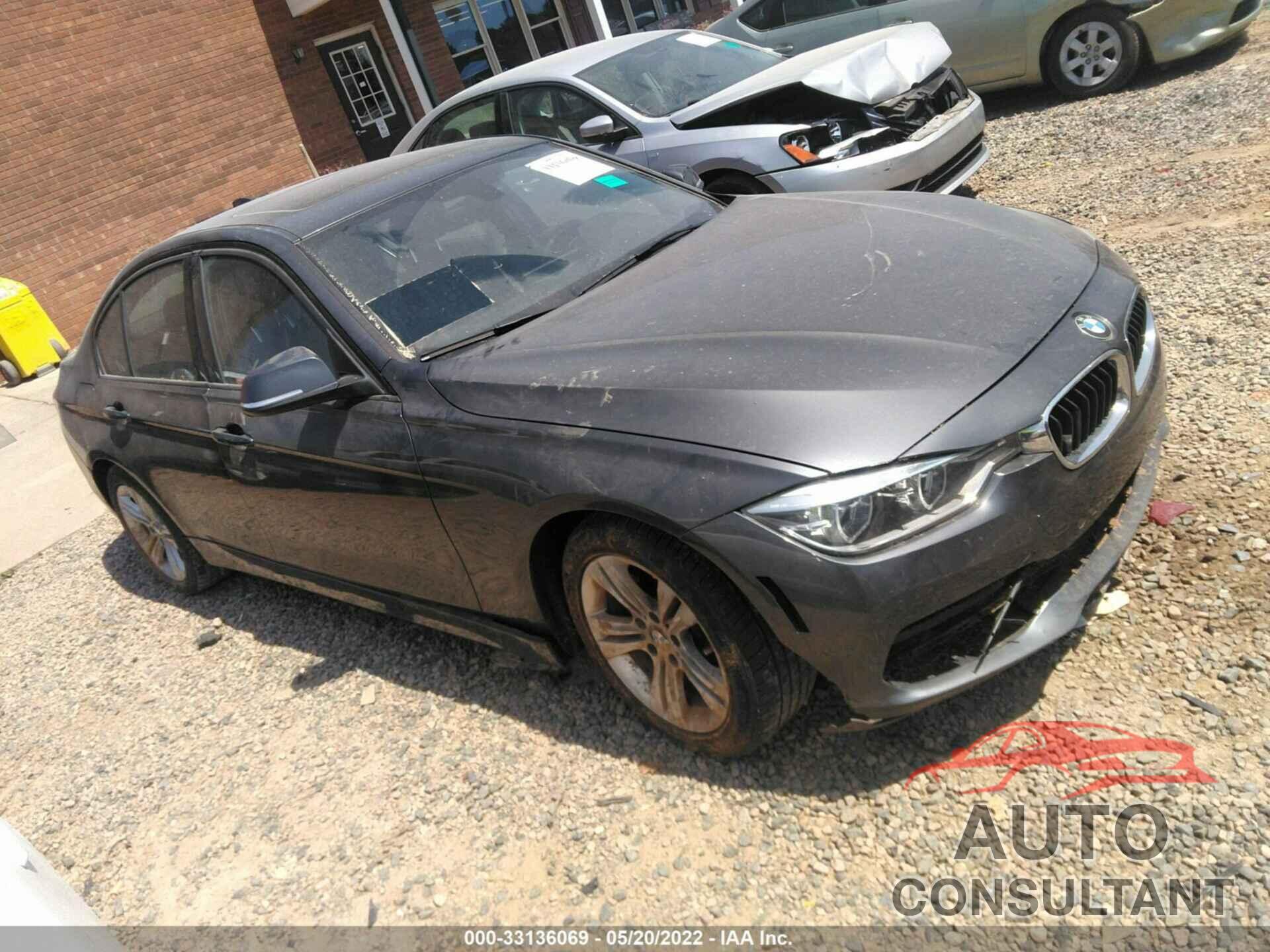 BMW 3 SERIES 2016 - WBA8E3G58GNT78813