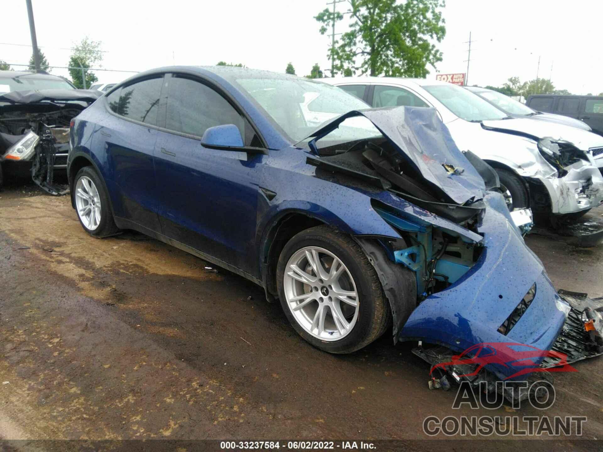 TESLA MODEL Y 2022 - 7SAYGDEE7NF357066