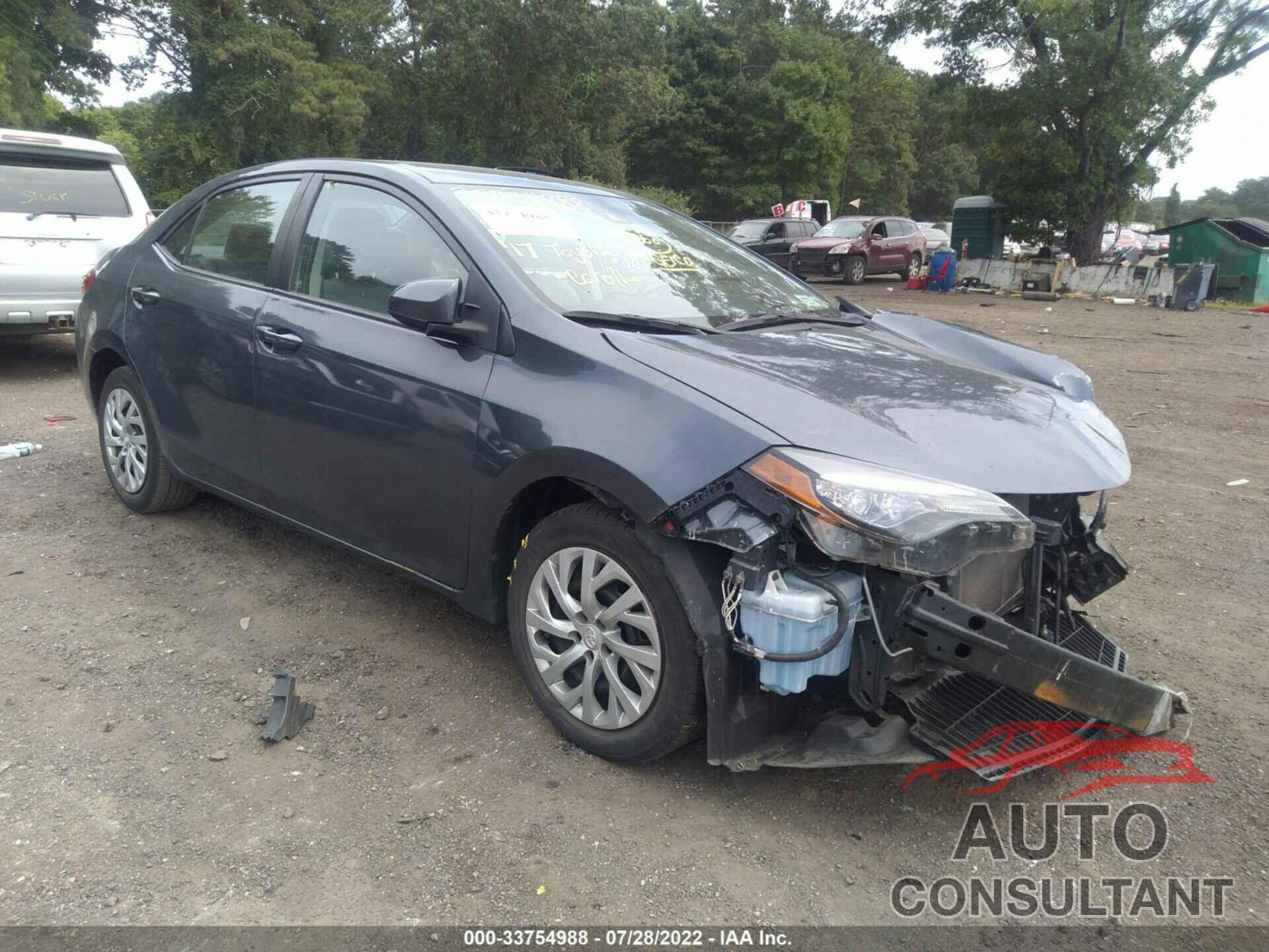 TOYOTA COROLLA 2017 - 2T1BURHE0HC749643