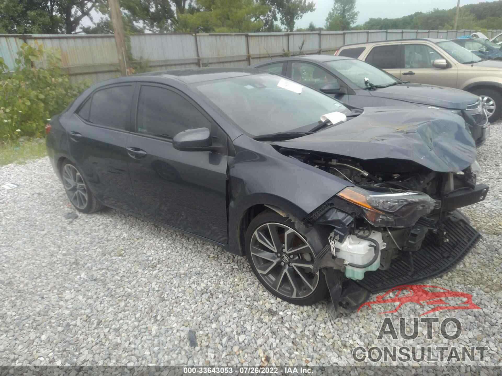 TOYOTA COROLLA 2018 - 5YFBURHE0JP747333