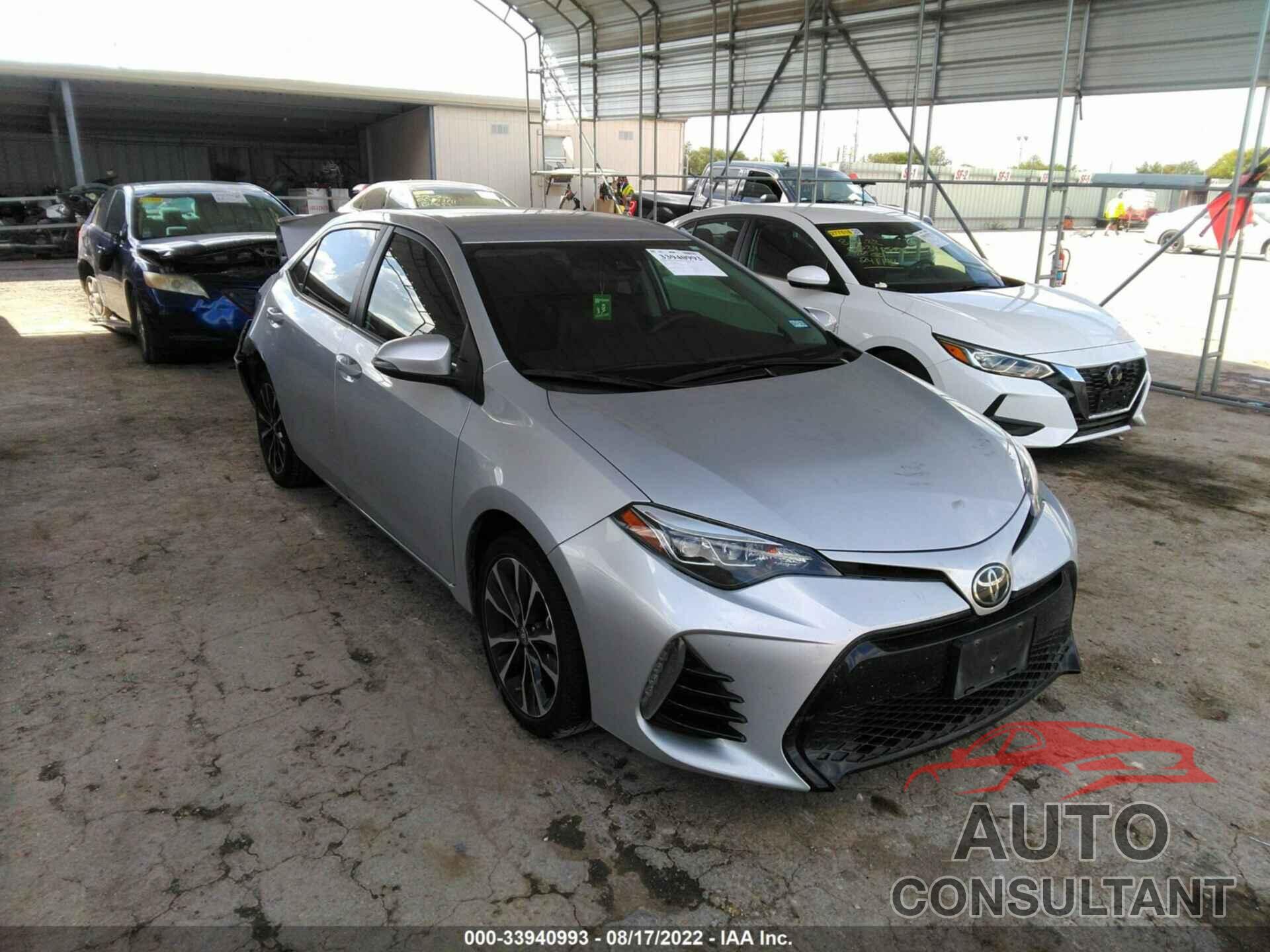 TOYOTA COROLLA 2018 - 5YFBURHE6JP801508