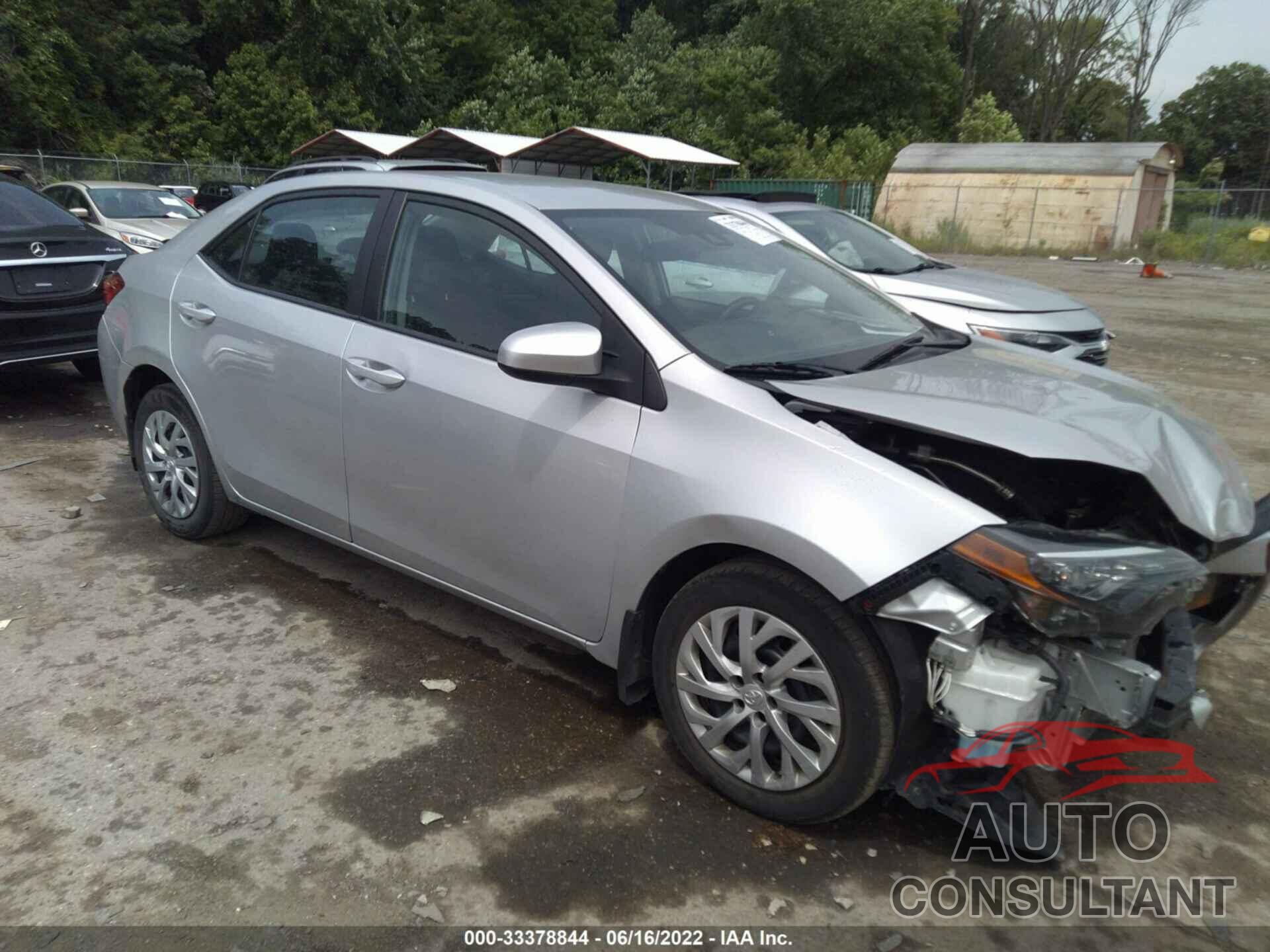 TOYOTA COROLLA 2019 - 2T1BURHE2KC208648