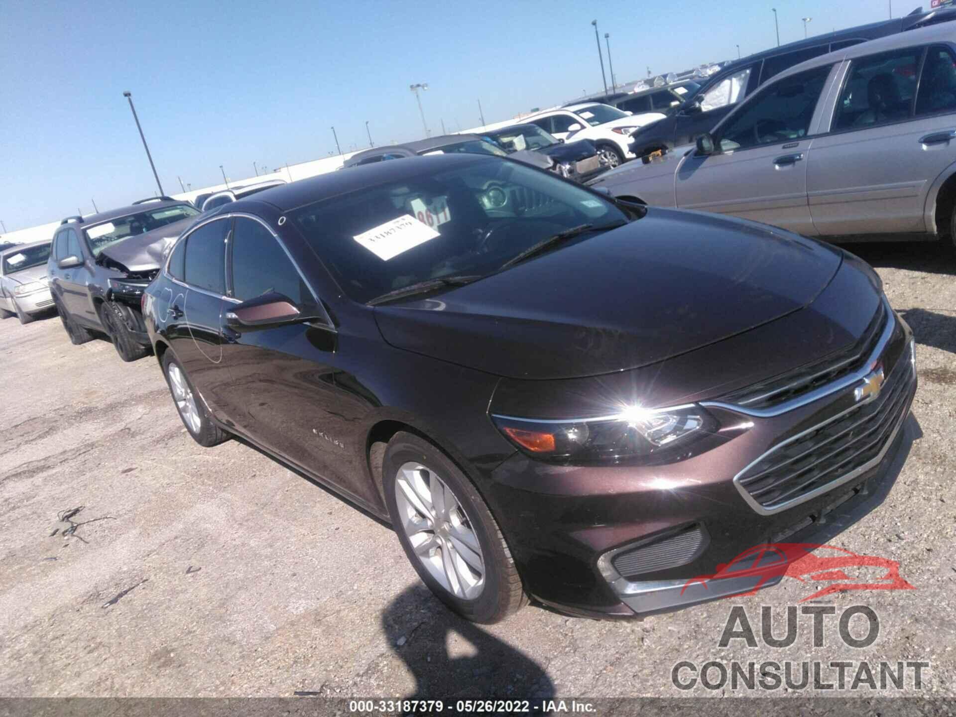 CHEVROLET MALIBU 2016 - 1G1ZE5ST3GF247025