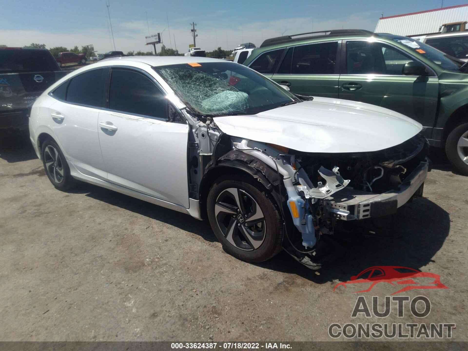 HONDA INSIGHT 2022 - 19XZE4F58NE001575