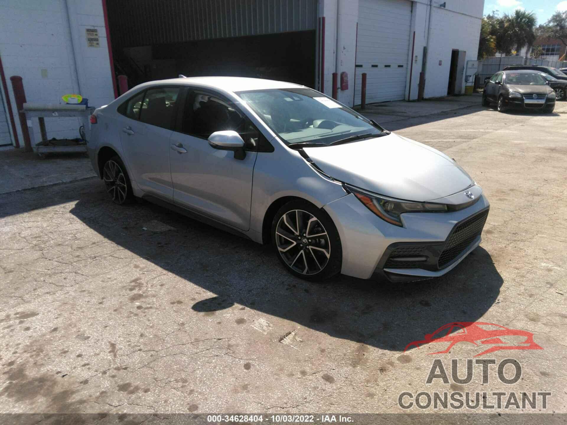 TOYOTA COROLLA 2021 - JTDS4MCE6MJ080514