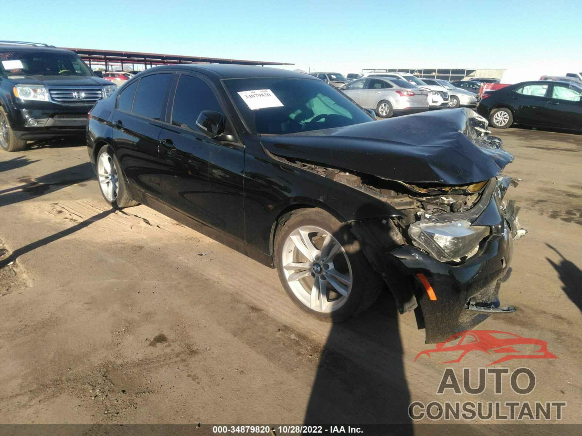 BMW 3 SERIES 2016 - WBA8A9C50GK617440