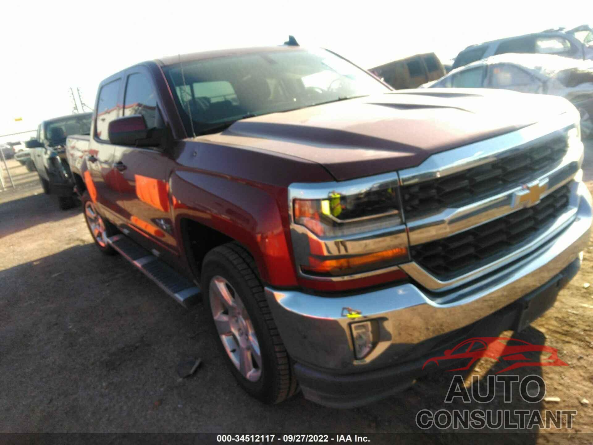 CHEVROLET SILVERADO 1500 2017 - 3GCPCREC9HG279484