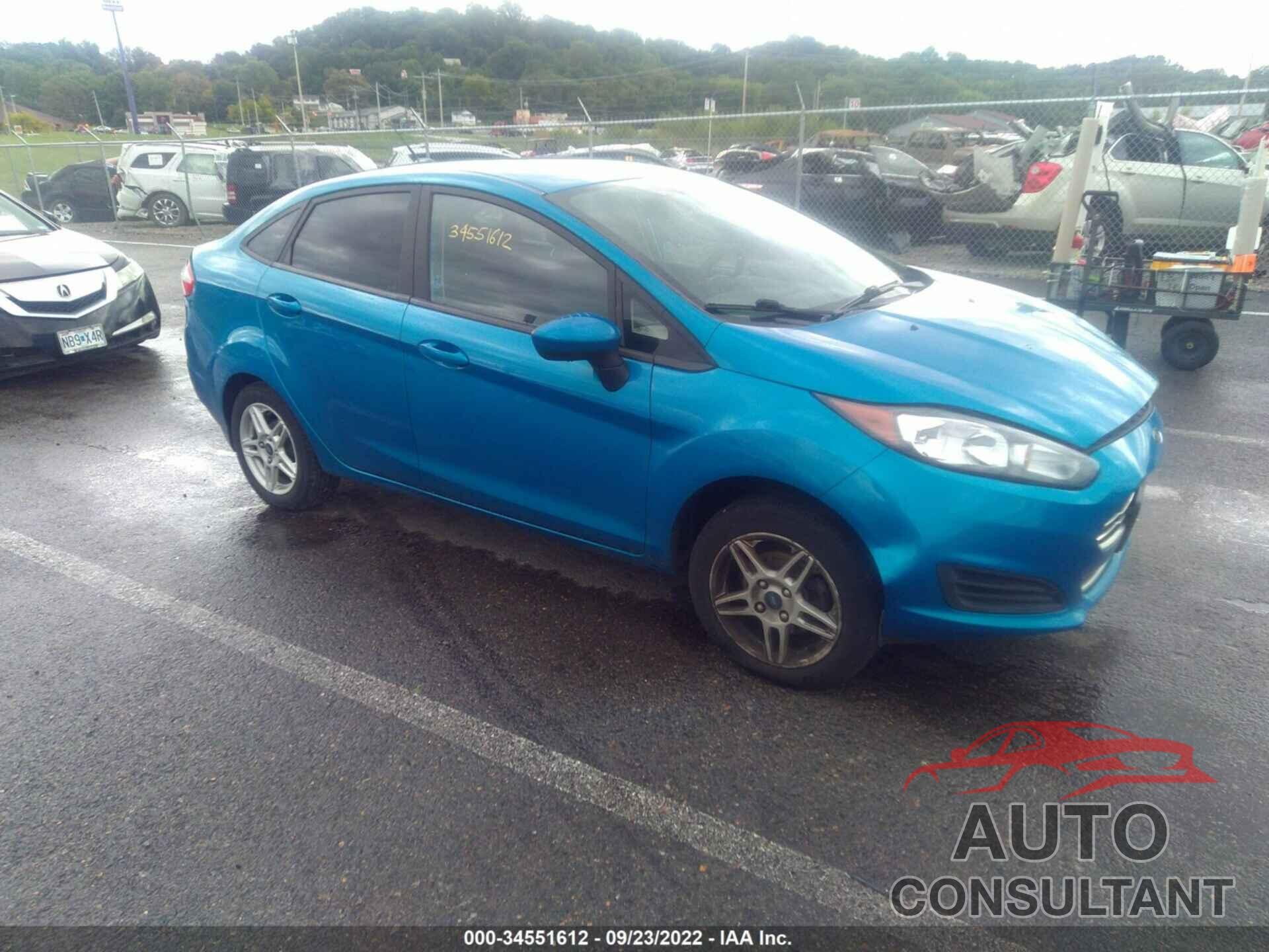 FORD FIESTA 2017 - 3FADP4BJ9HM109520