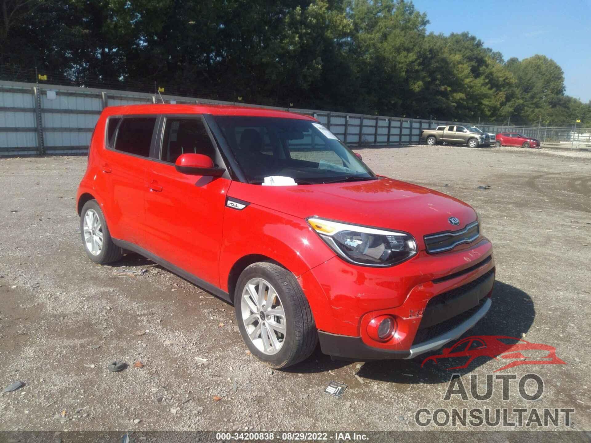 KIA SOUL 2019 - KNDJP3A56K7696630