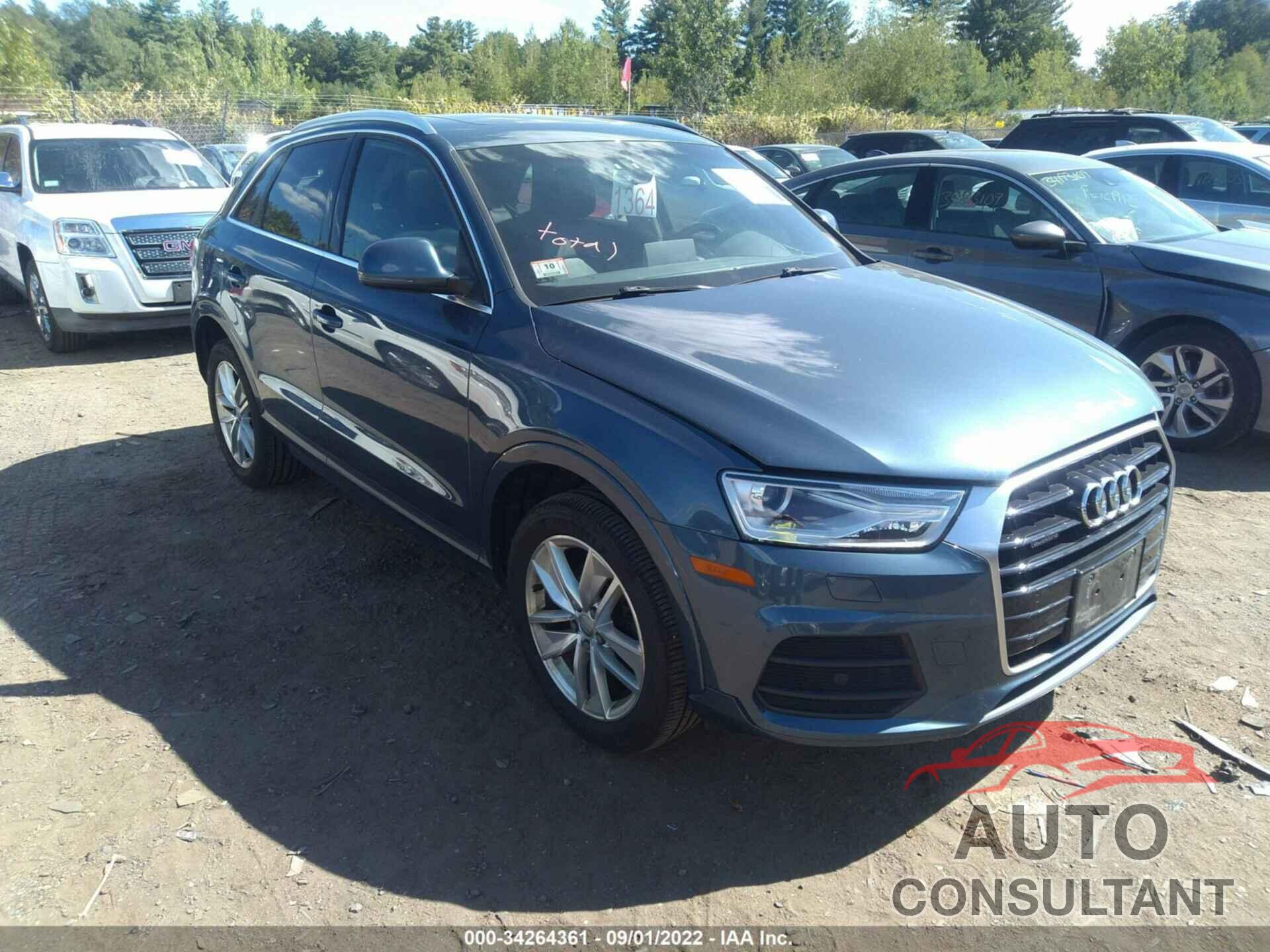 AUDI Q3 2016 - WA1EFCFSXGR017466