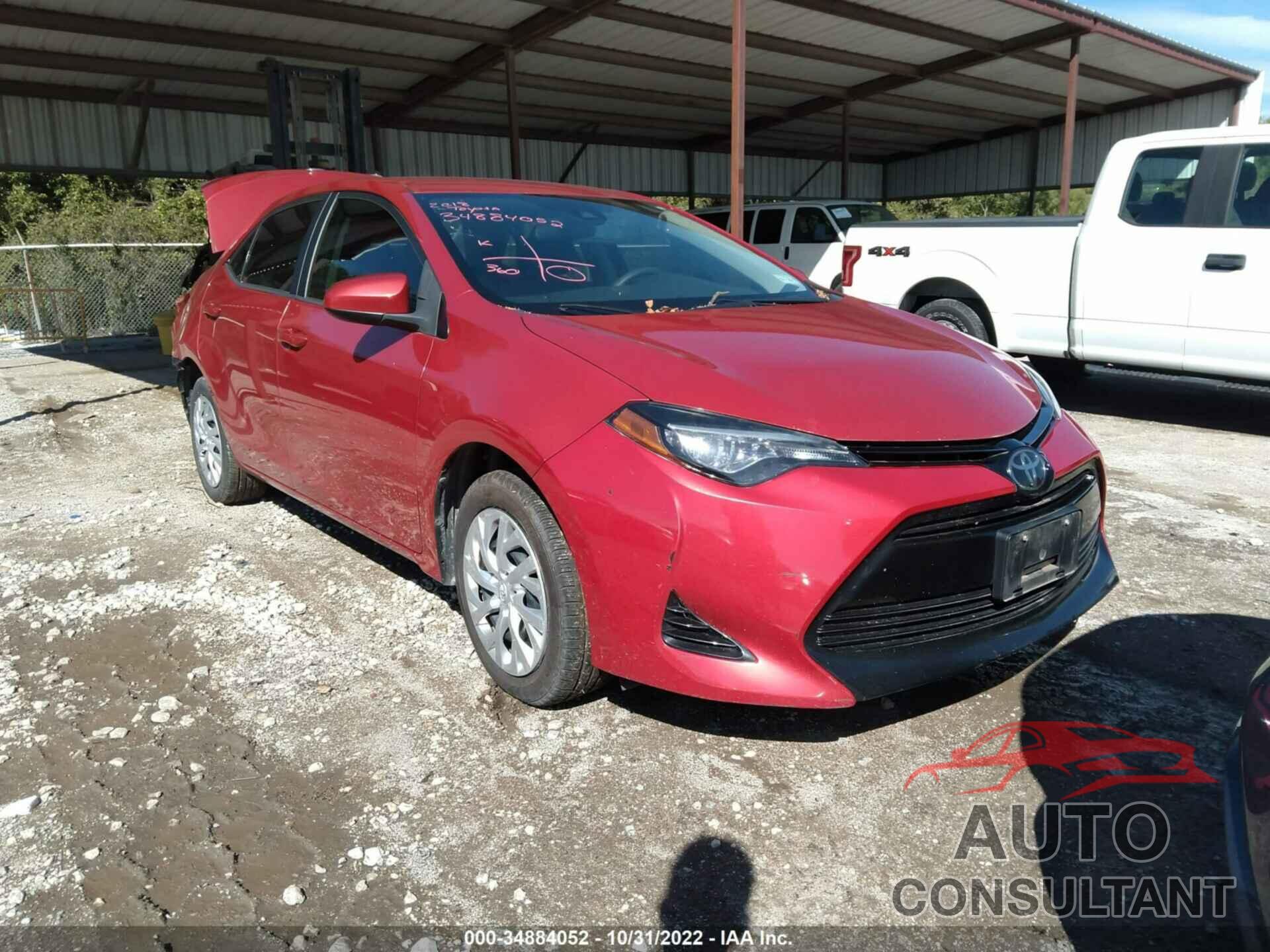 TOYOTA COROLLA 2018 - 5YFBURHE3JP763056
