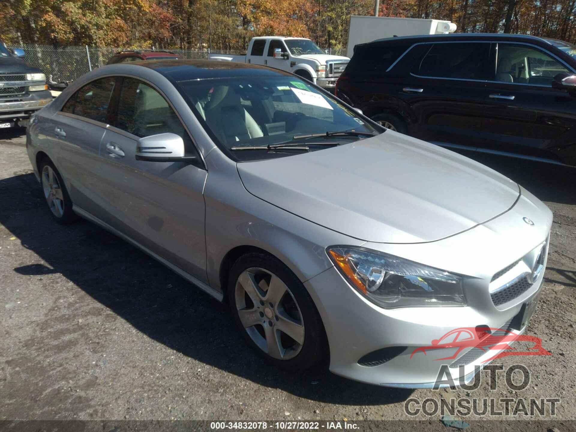 MERCEDES-BENZ CLA 2017 - WDDSJ4GB9HN480368