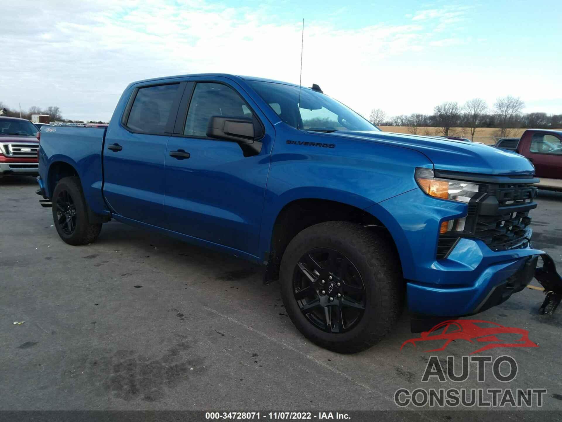 CHEVROLET SILVERADO 1500 2022 - 1GCPDBEK2NZ534015