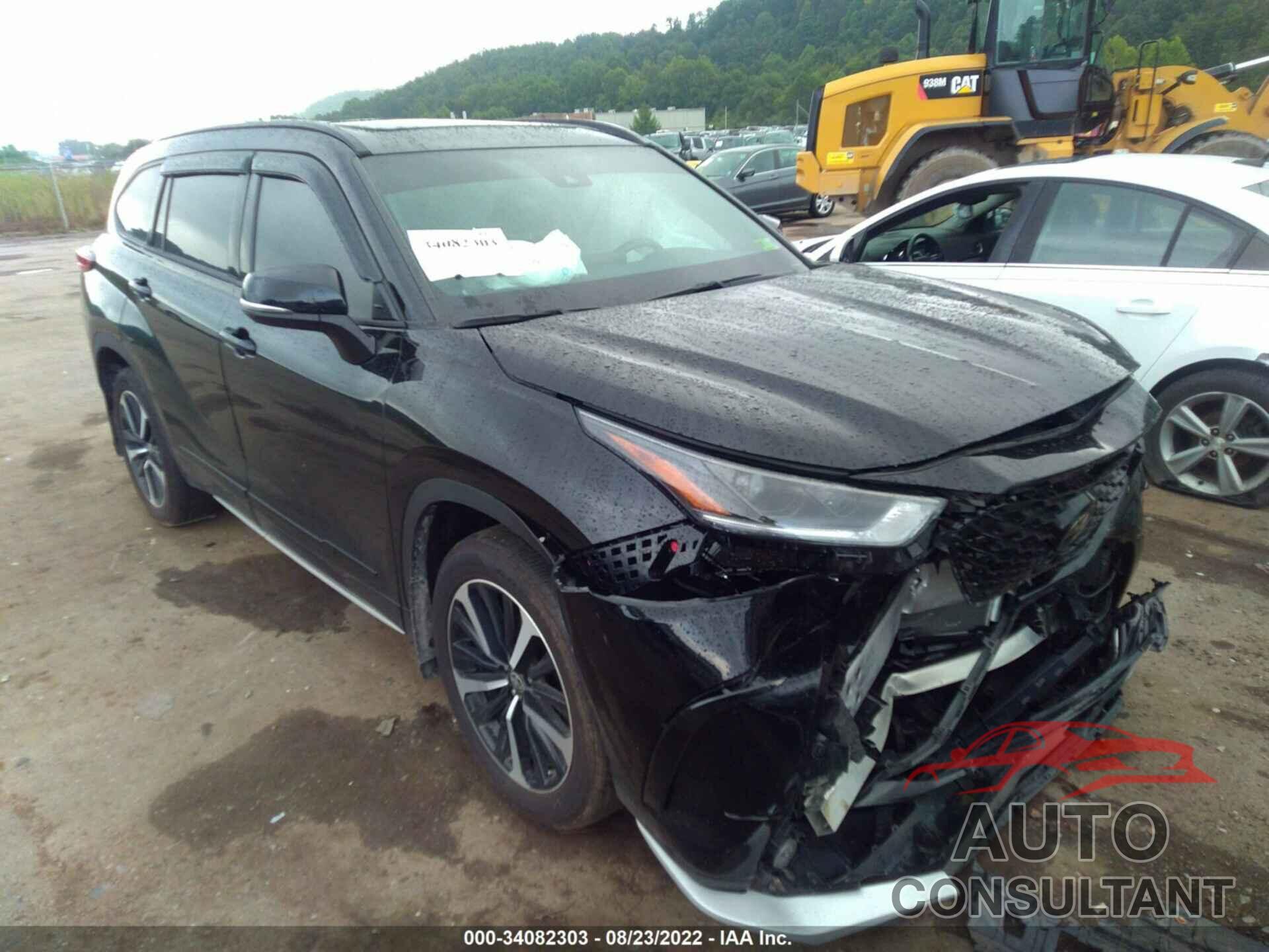 TOYOTA HIGHLANDER 2022 - 5TDLZRBH7NS190054