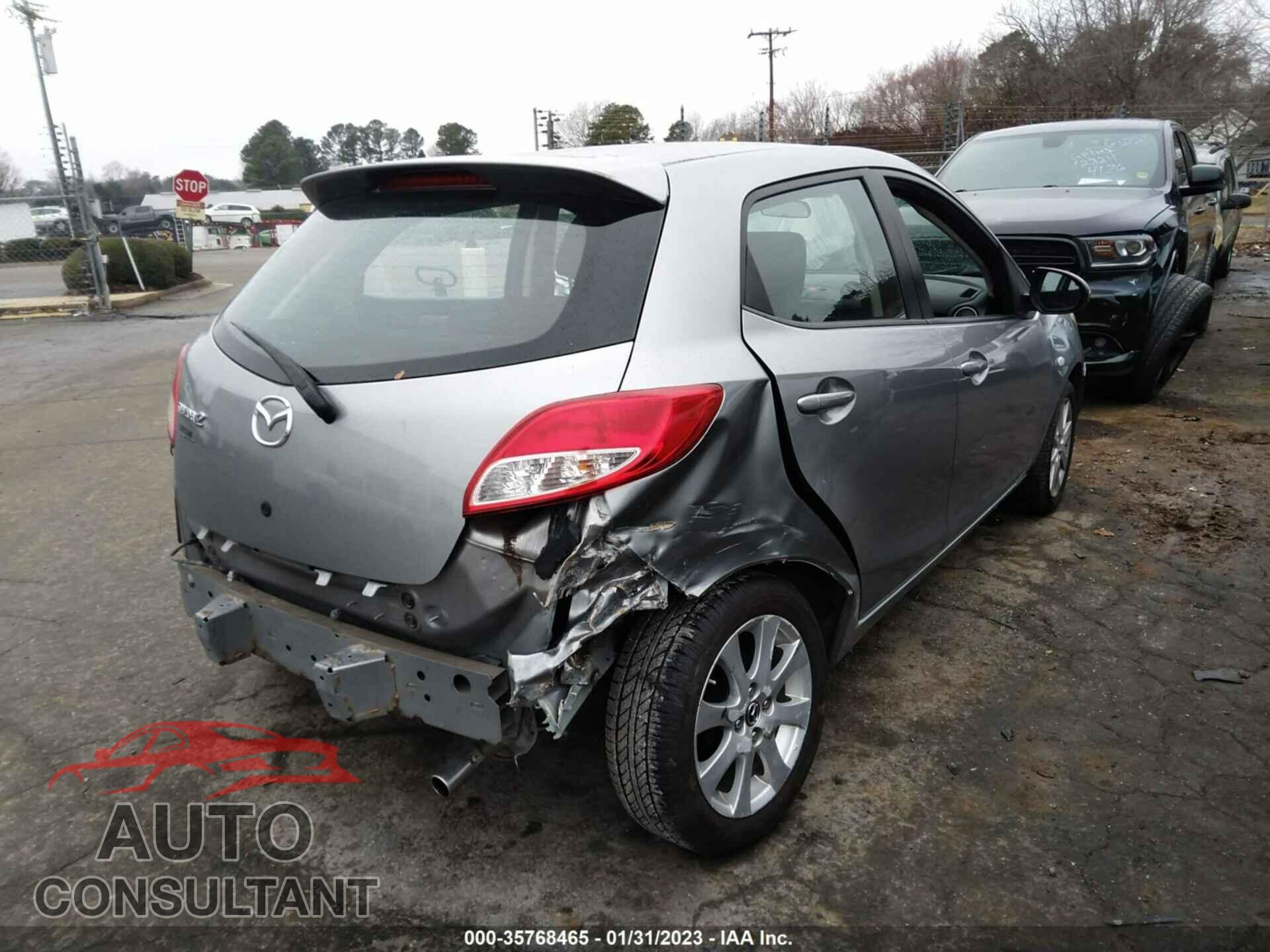 MAZDA MAZDA2 2013 - JM1DE1LY9D0161365
