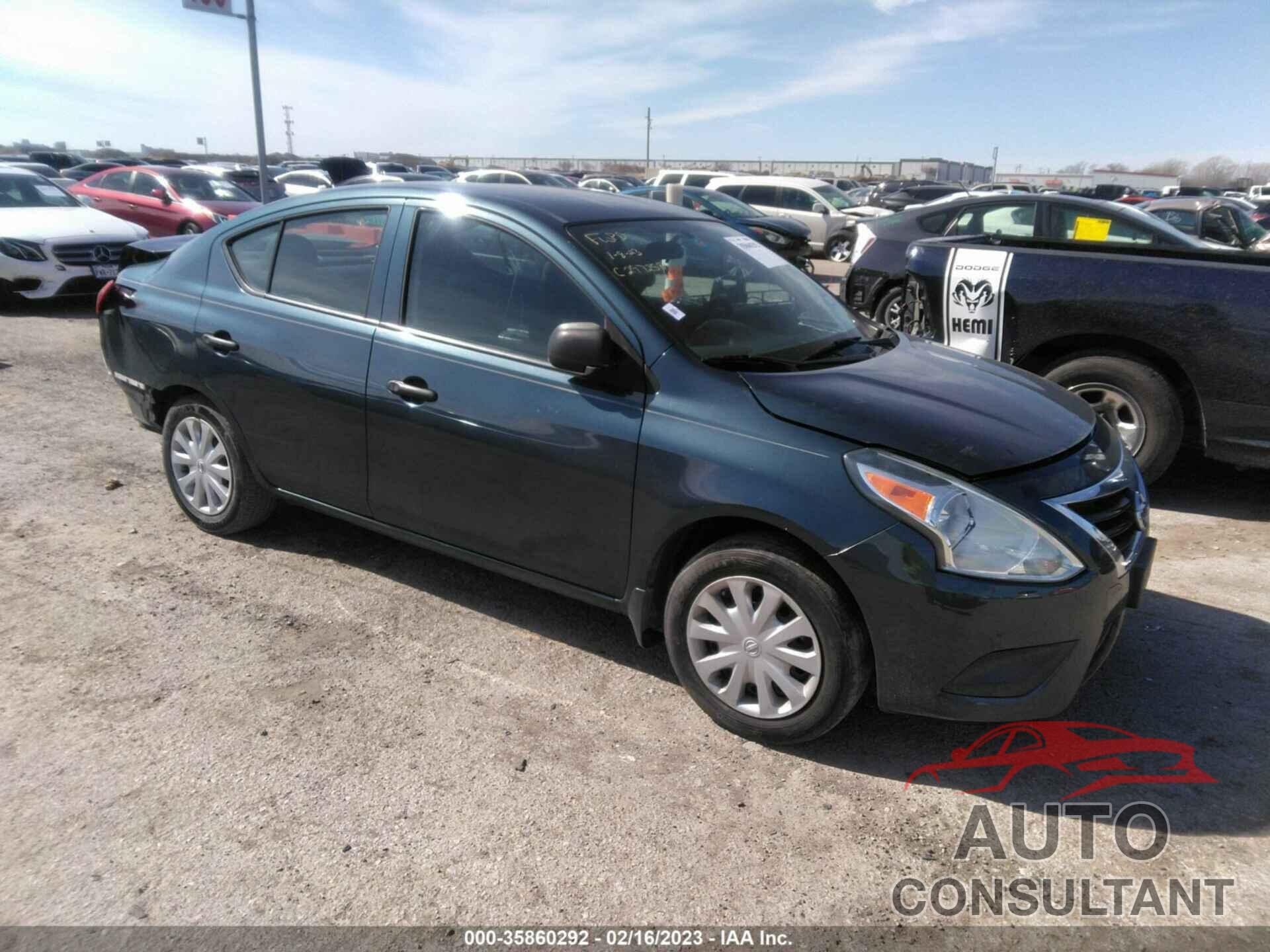 NISSAN VERSA 2015 - 3N1CN7AP6FL805552