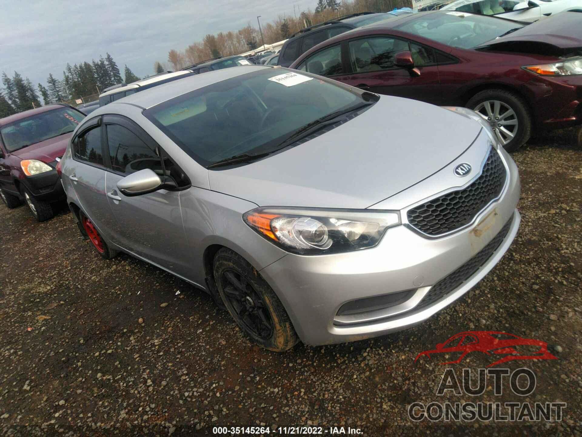 KIA FORTE 2016 - KNAFK4A66G5564471