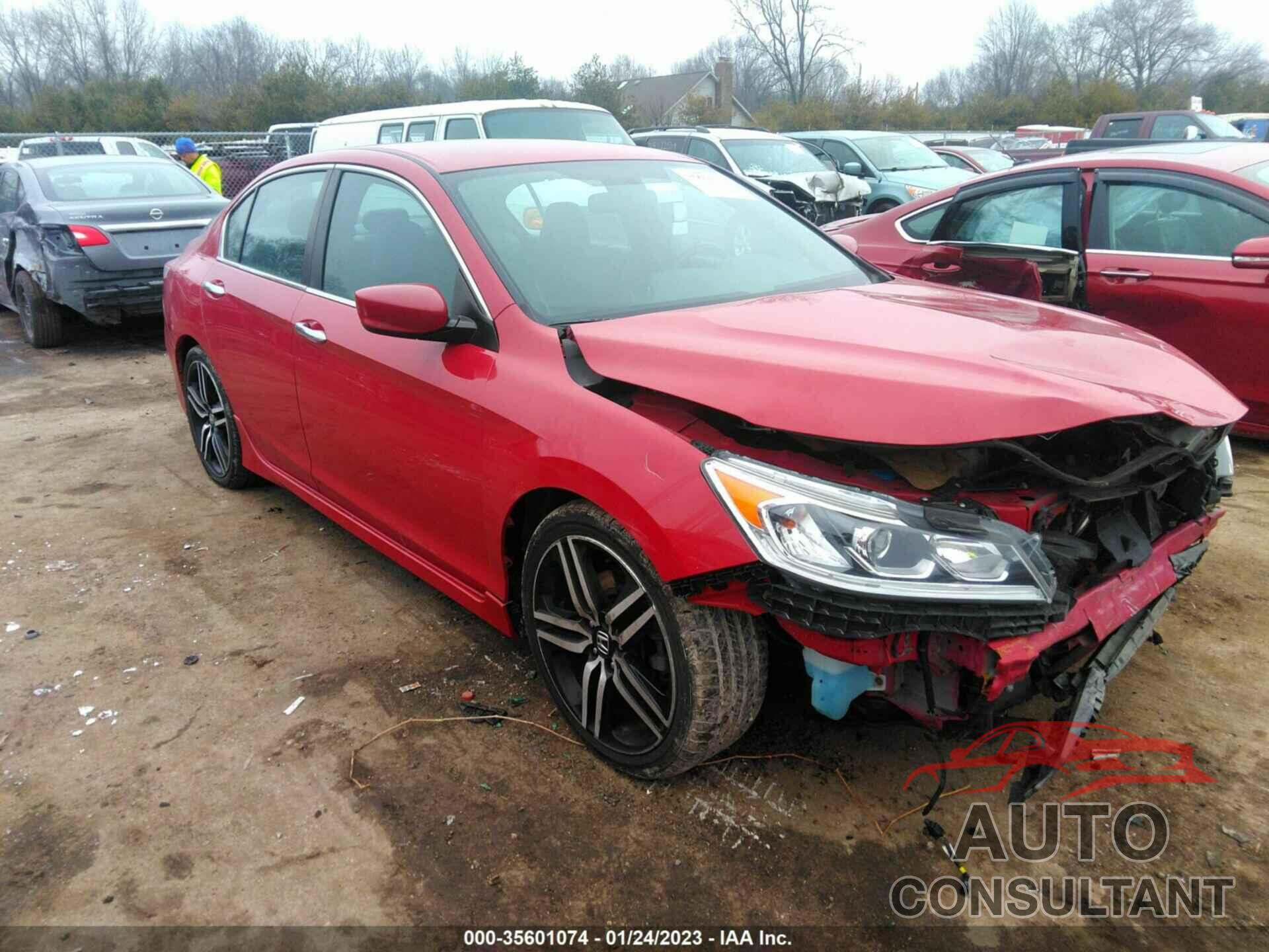 HONDA ACCORD SEDAN 2016 - 1HGCR2F5XGA035863