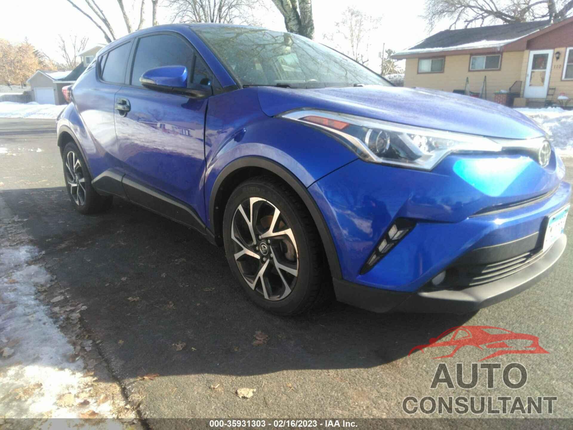 TOYOTA C-HR 2018 - NMTKHMBX8JR032551