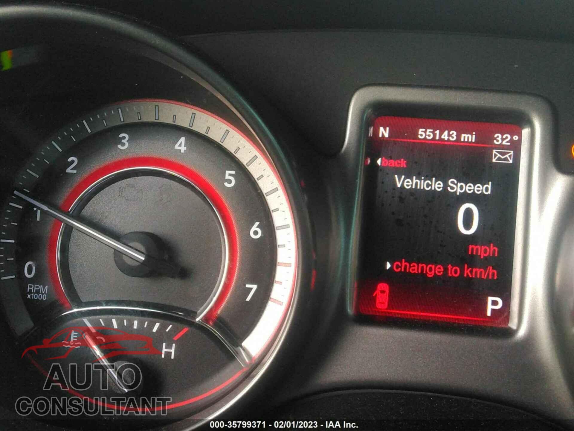 DODGE JOURNEY 2017 - 3C4PDCGG9HT566342