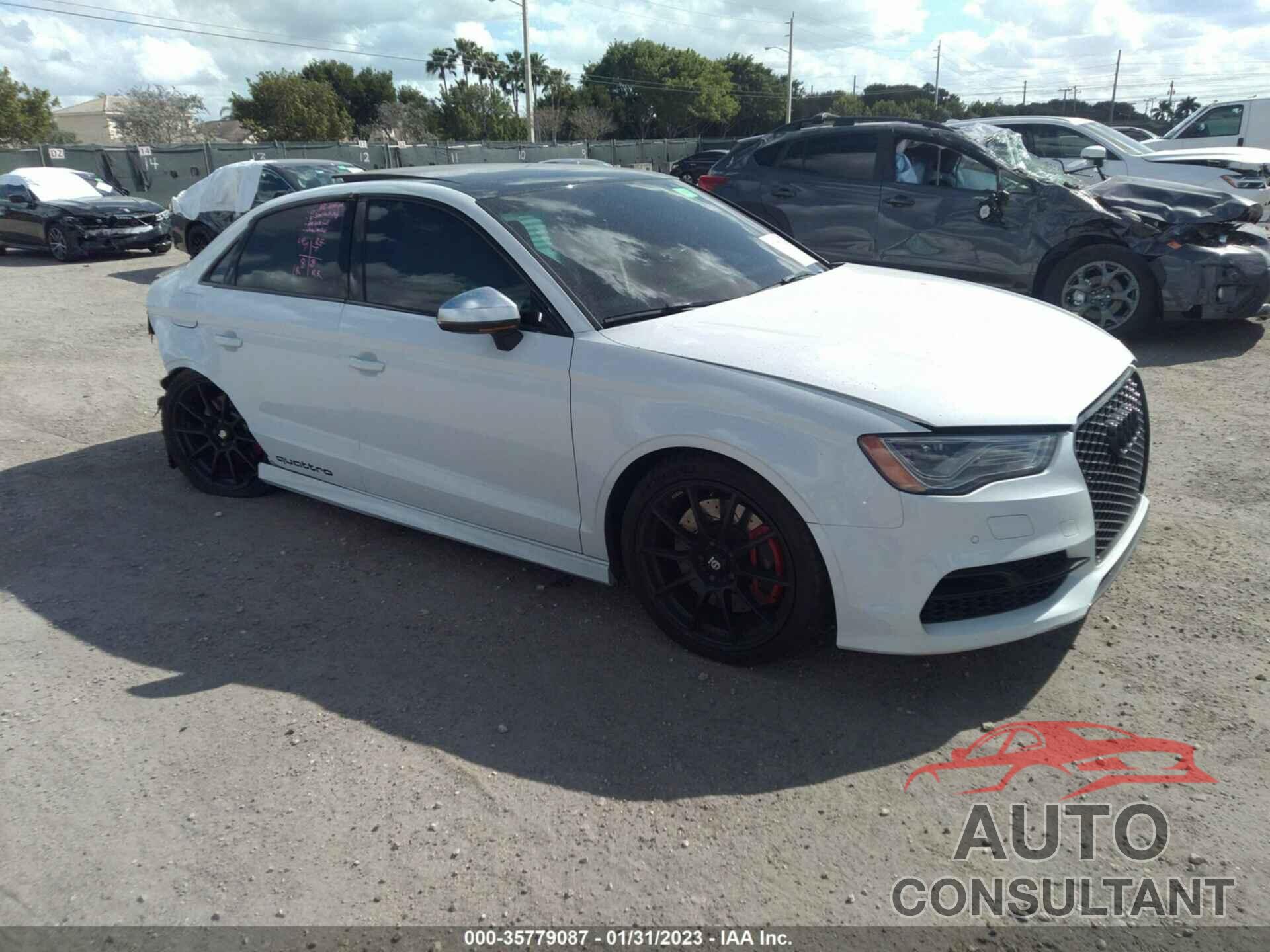 AUDI S3 2016 - WAUB1HFF7G1040772