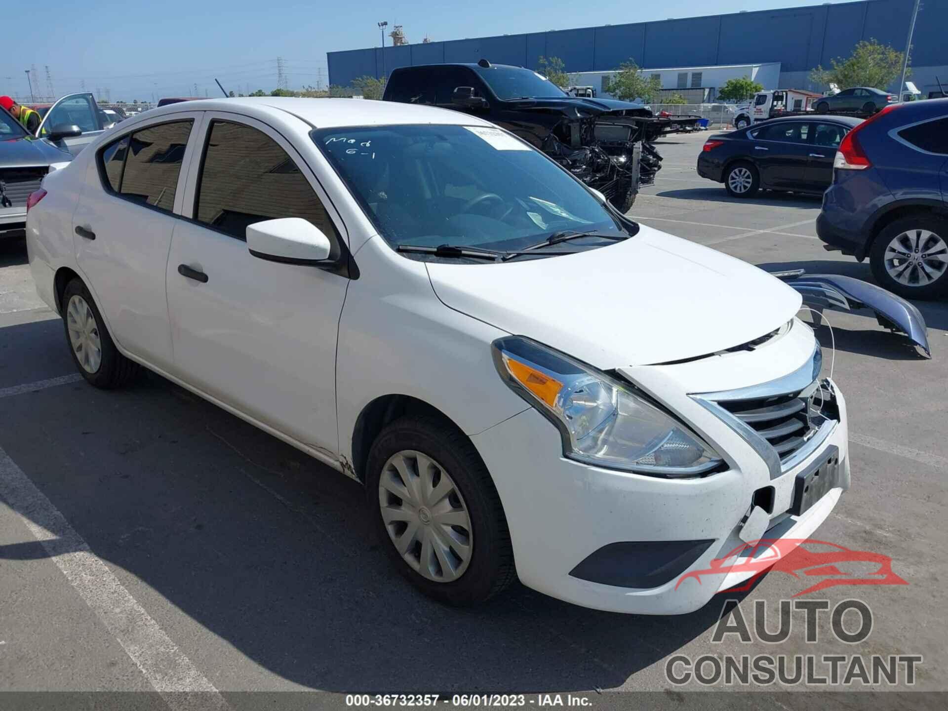 NISSAN VERSA 2016 - 3N1CN7AP6GL911856