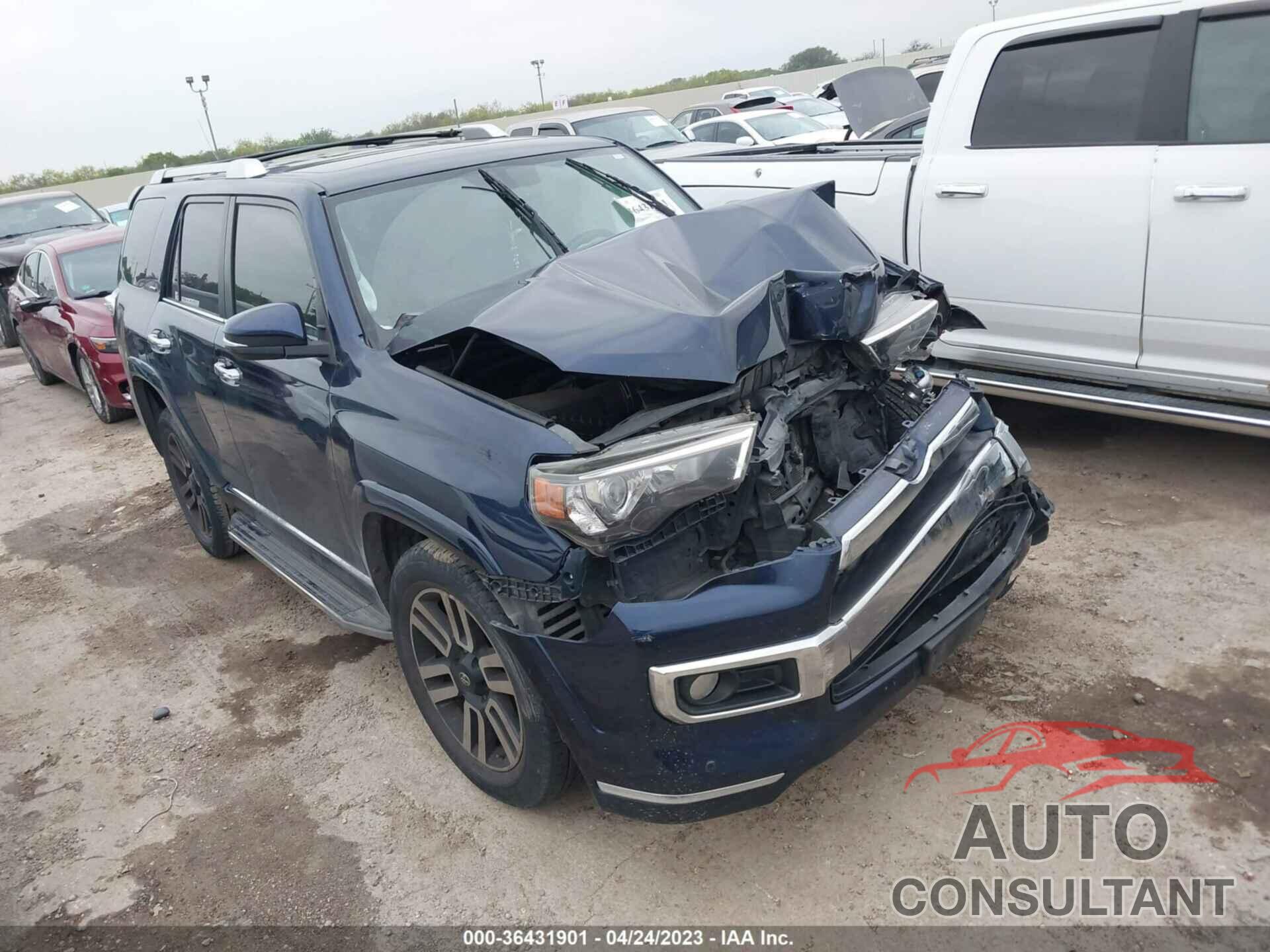 TOYOTA 4RUNNER 2016 - JTEBU5JR2G5322249