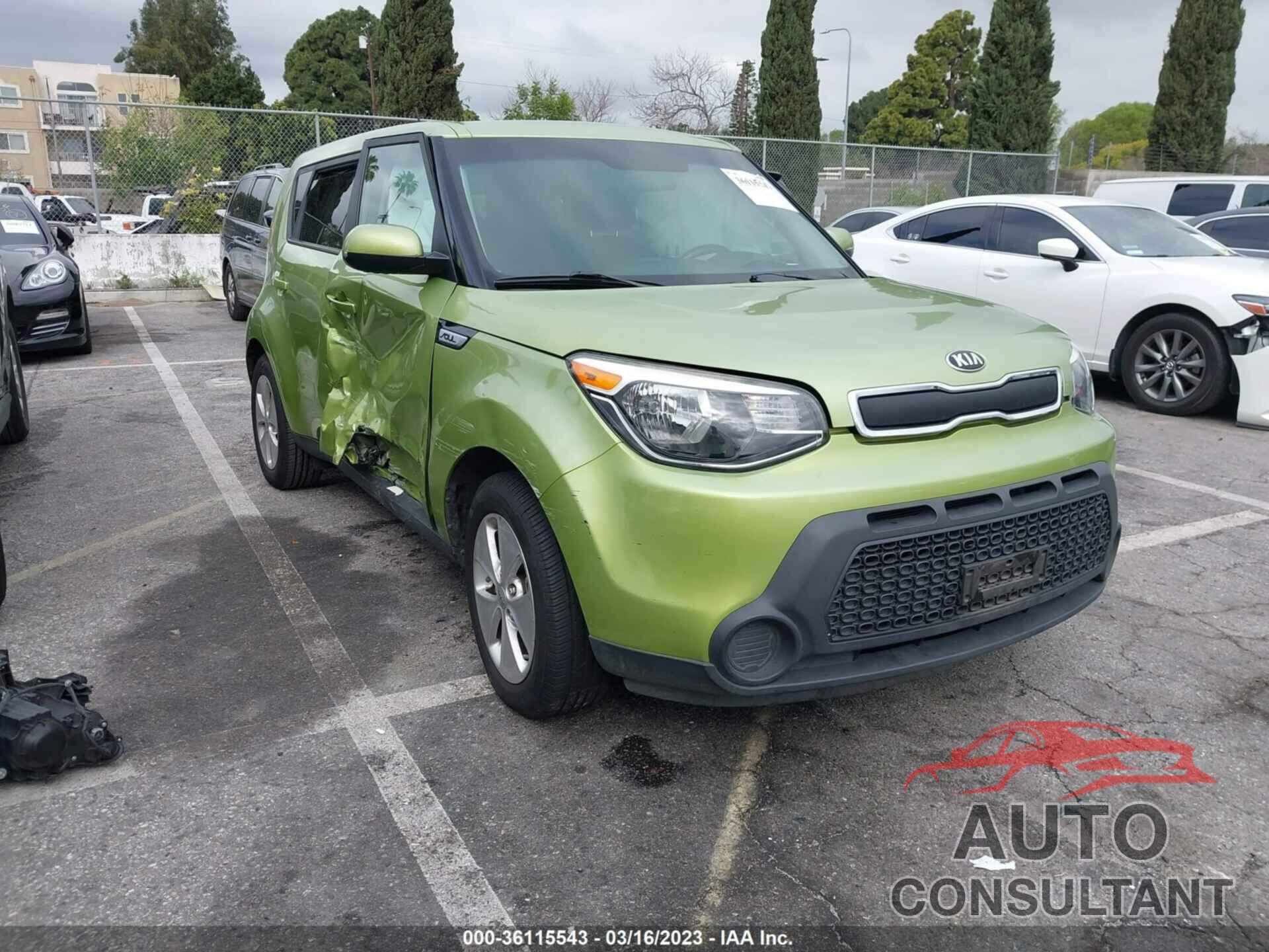 KIA SOUL 2016 - KNDJN2A24G7858588