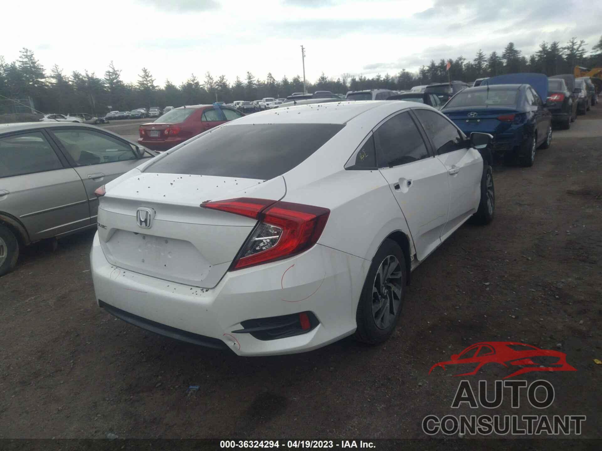 HONDA CIVIC SEDAN 2016 - 19XFC2F77GE016098