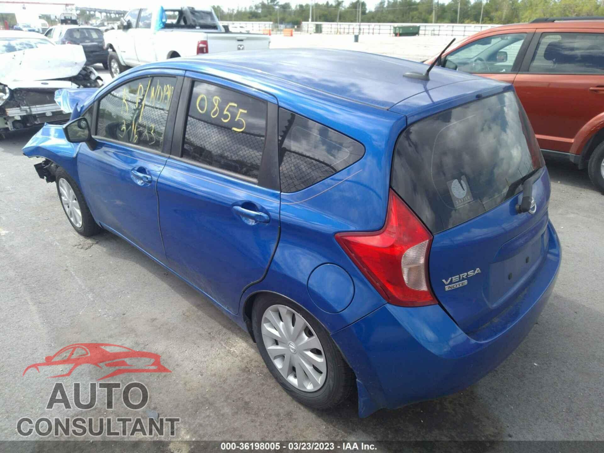 NISSAN VERSA NOTE 2016 - 3N1CE2CPXGL380855